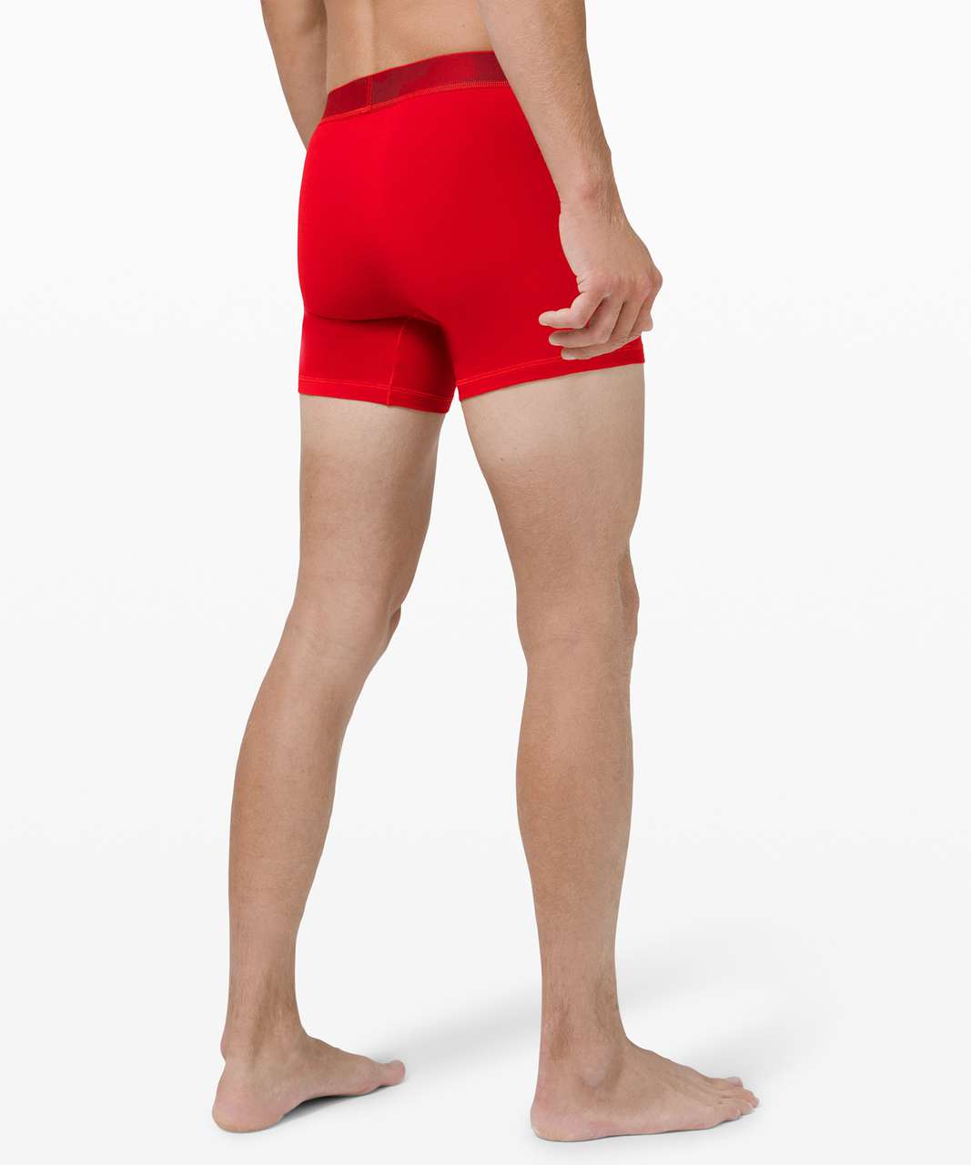 Lululemon Always in Motion Boxer Mesh - Dark Red