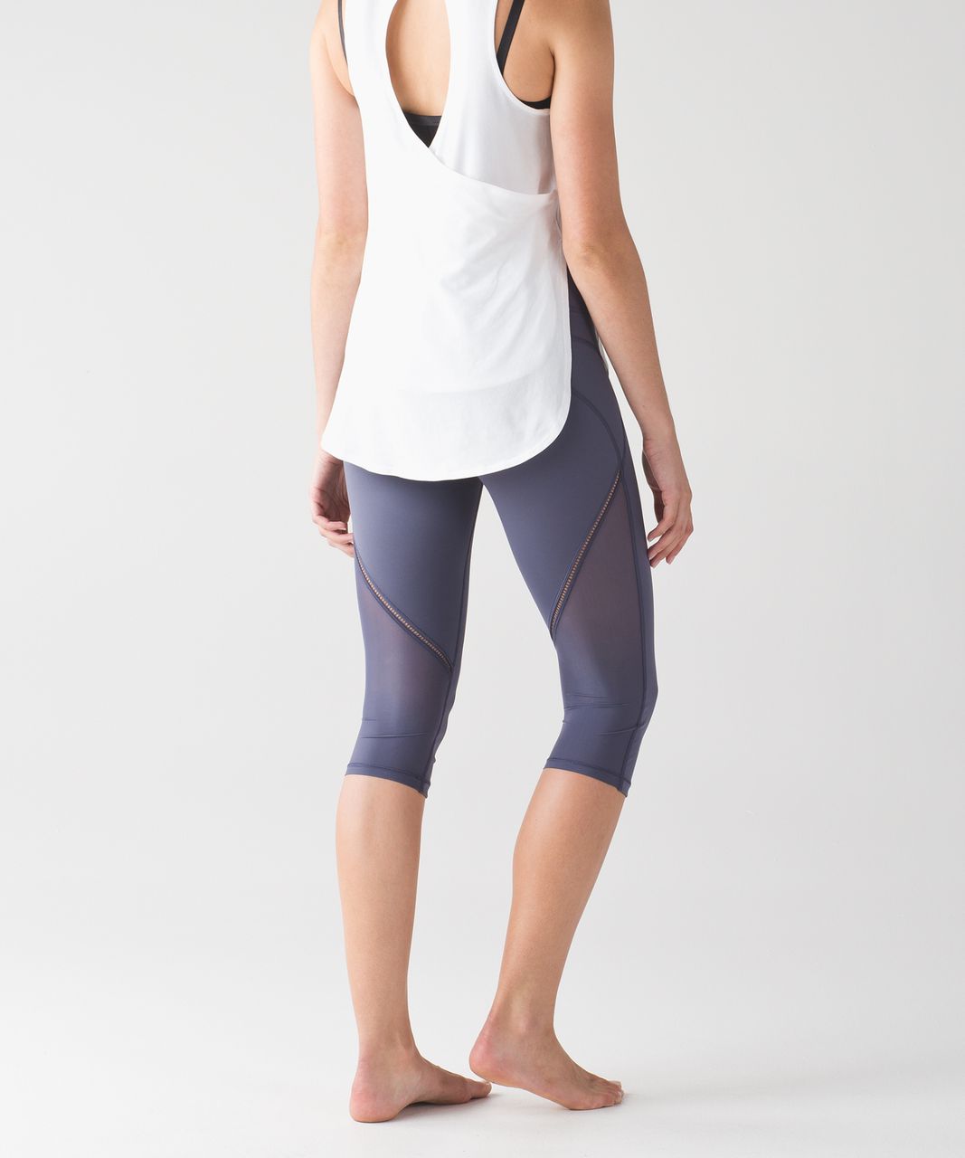 Lululemon Sculpt It Crop - Greyvy