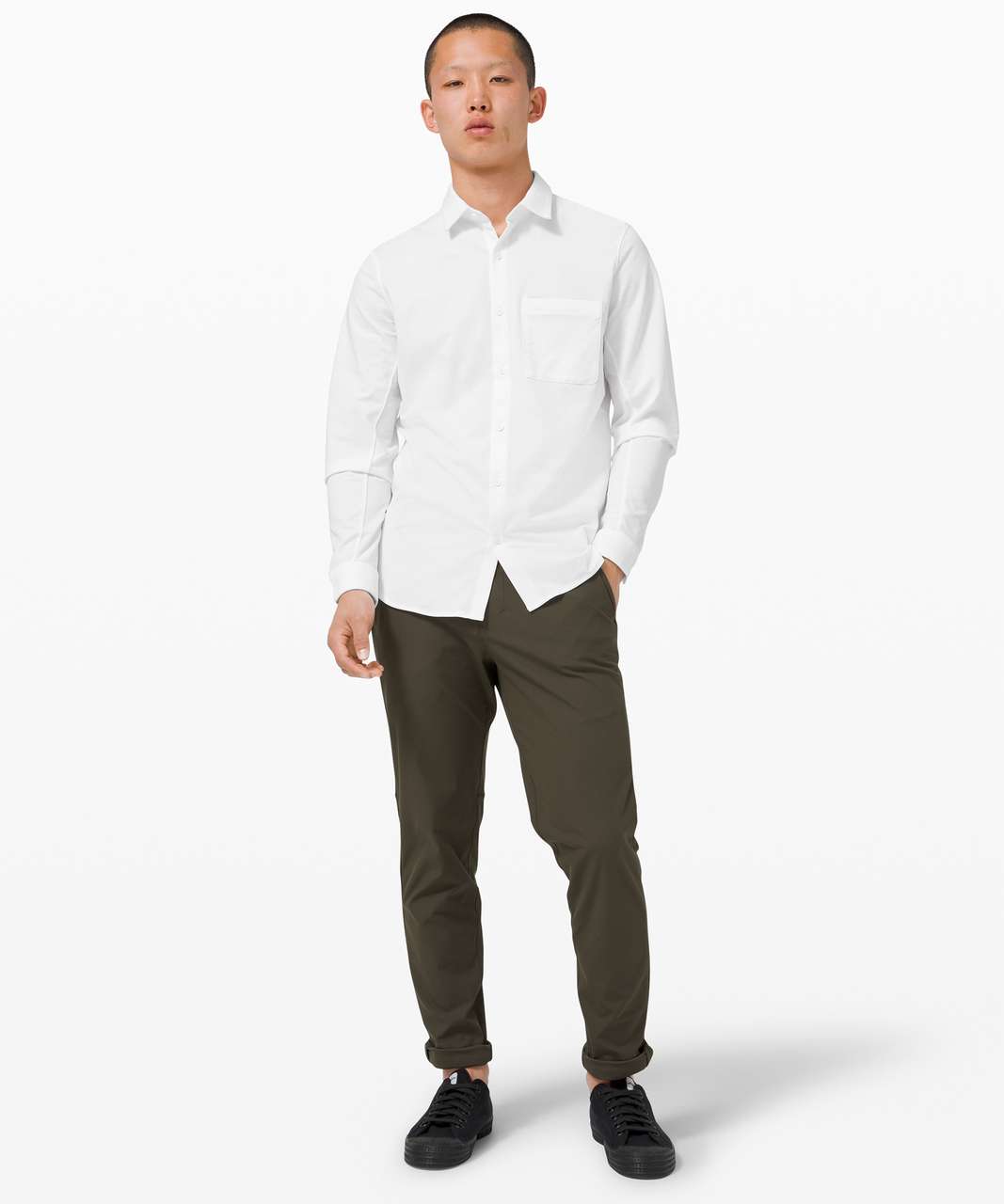 Lululemon Commission Long Sleeve Shirt - White (First Release)