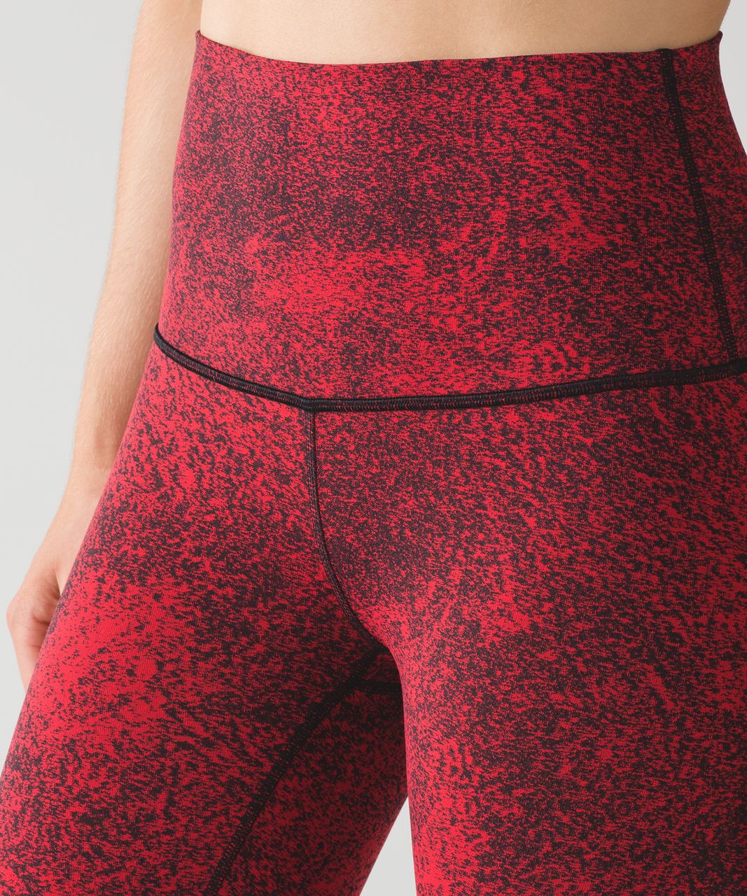 Lululemon Wunder Under Crop III (Reversible) - True Red / Prep Red - lulu  fanatics