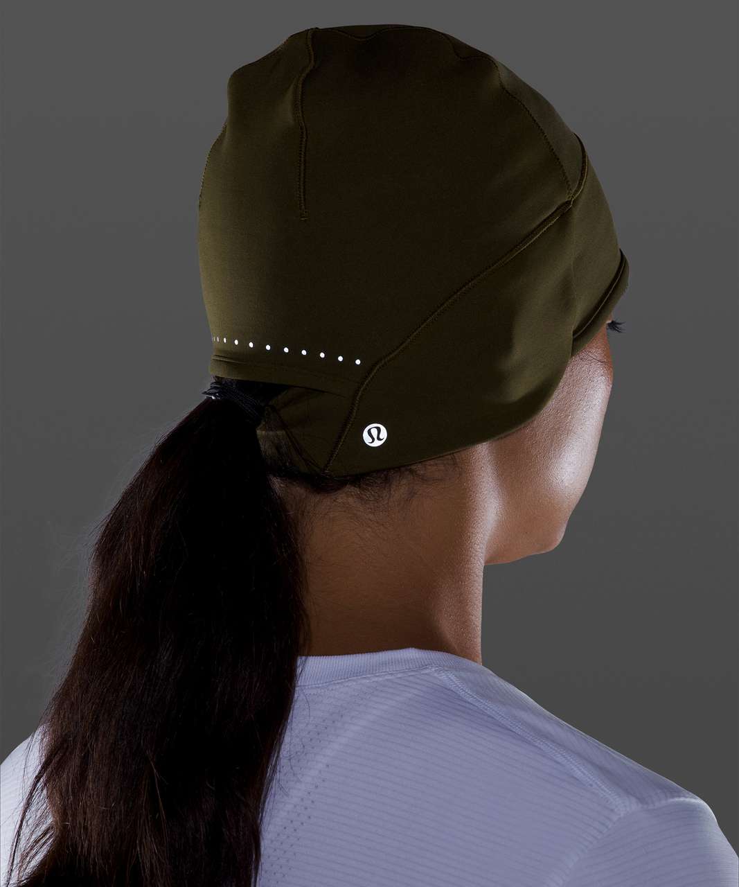 Lululemon Run for It All Beanie - Moss Green