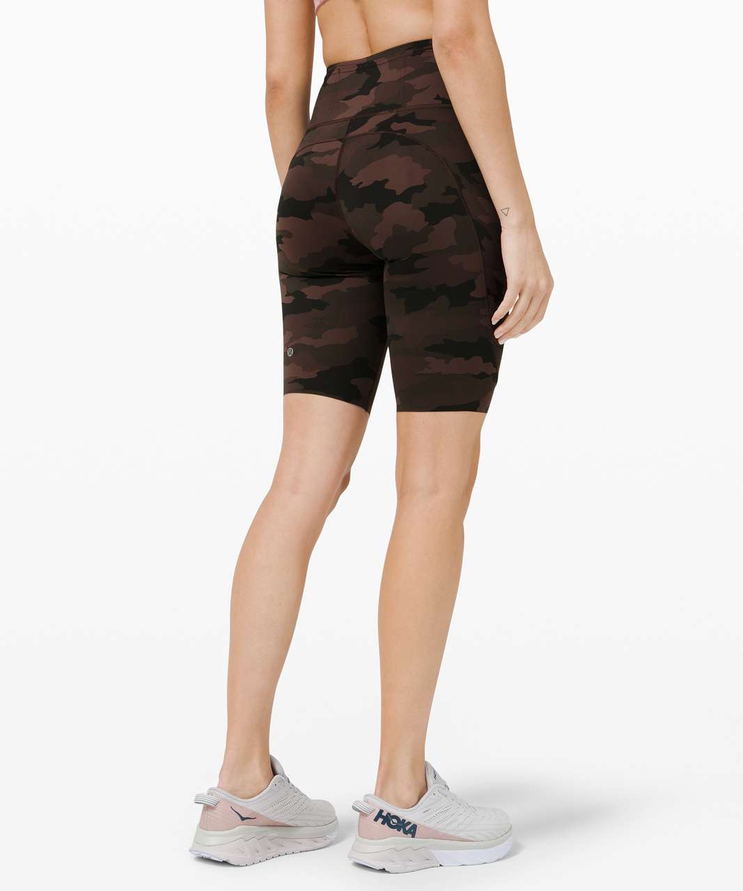 Lululemon Fast and Free Short 10" *Non-Reflective - Heritage 365 Camo Brown Earth Multi