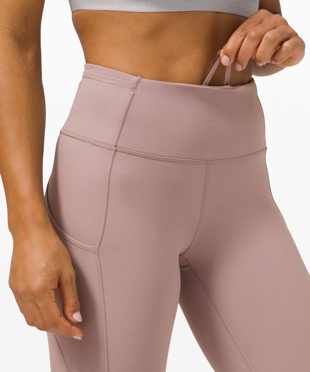 Lululemon Fast and Free High-Rise Tight 28 *Non-Reflective Brushed Nulux -  Violet Verbena - lulu fanatics