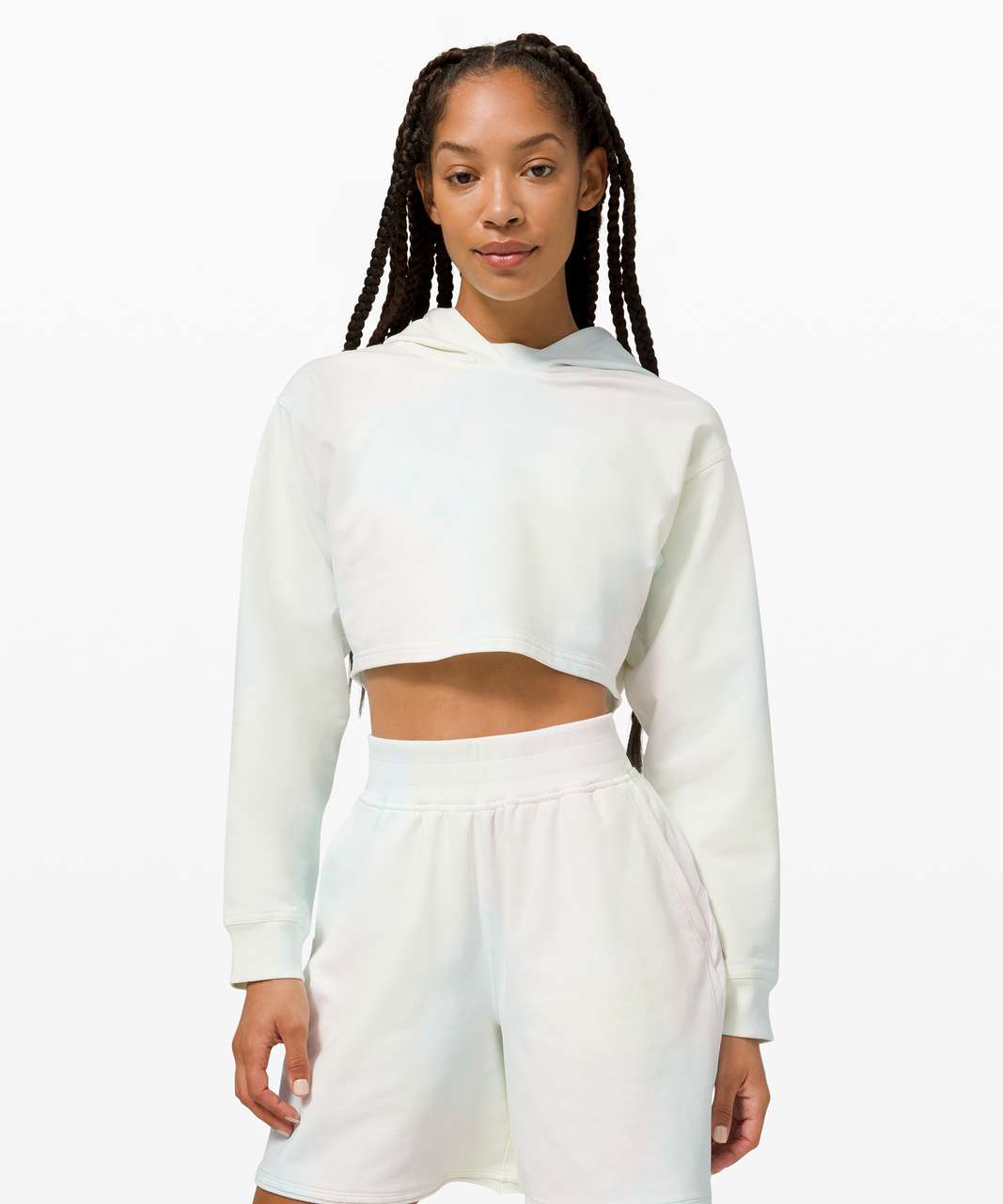 lululemon crop top hoodie