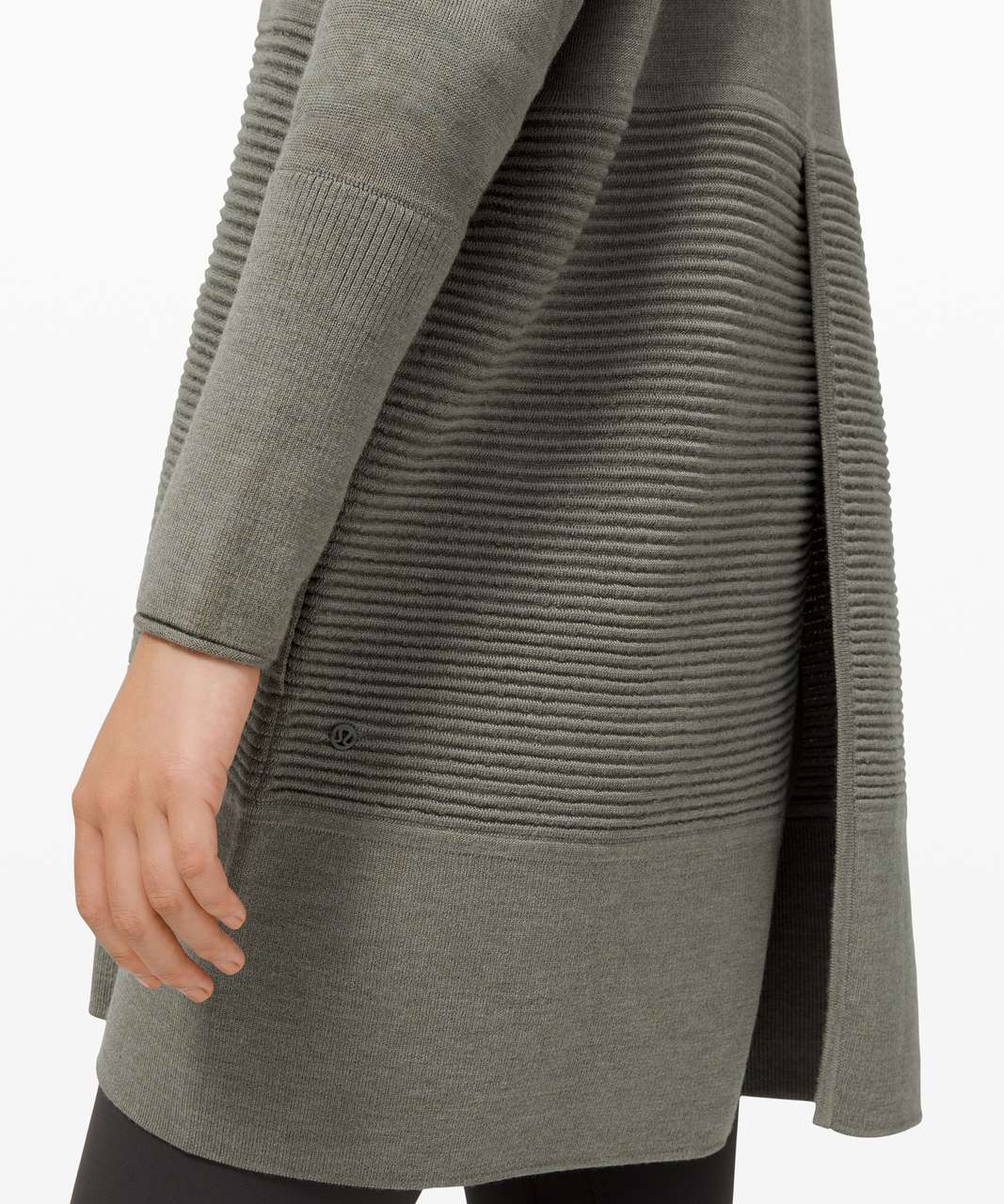 Lululemon Sit In Lotus Wrap II - Heathered Grey Sage