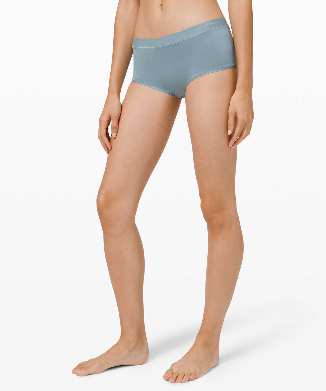 Lululemon Simply There Boyshort 3 Pack - Black / Blue Fog / Misty Shell