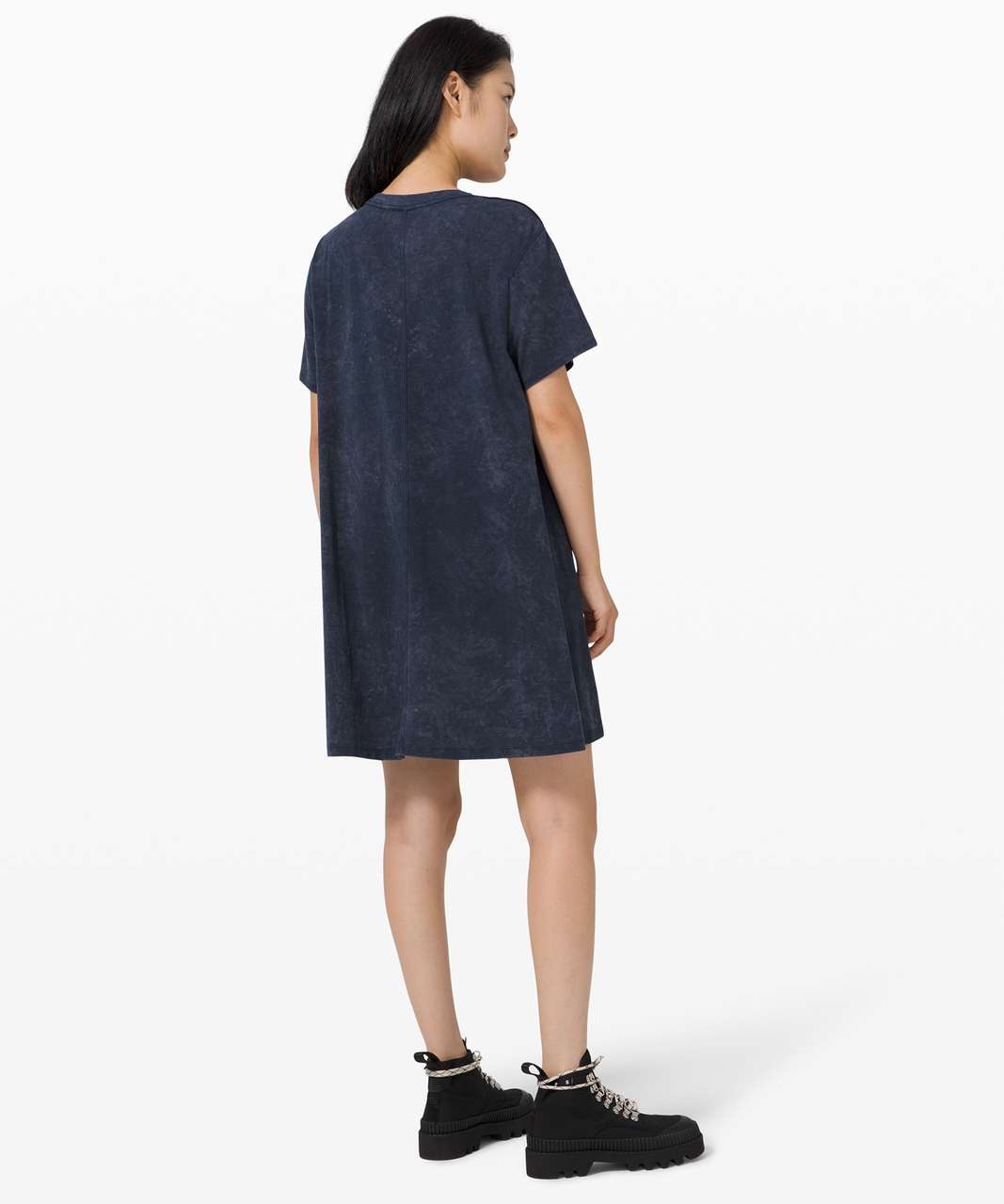 Lululemon All Yours Tee Dress - Cloudy Wash True Navy