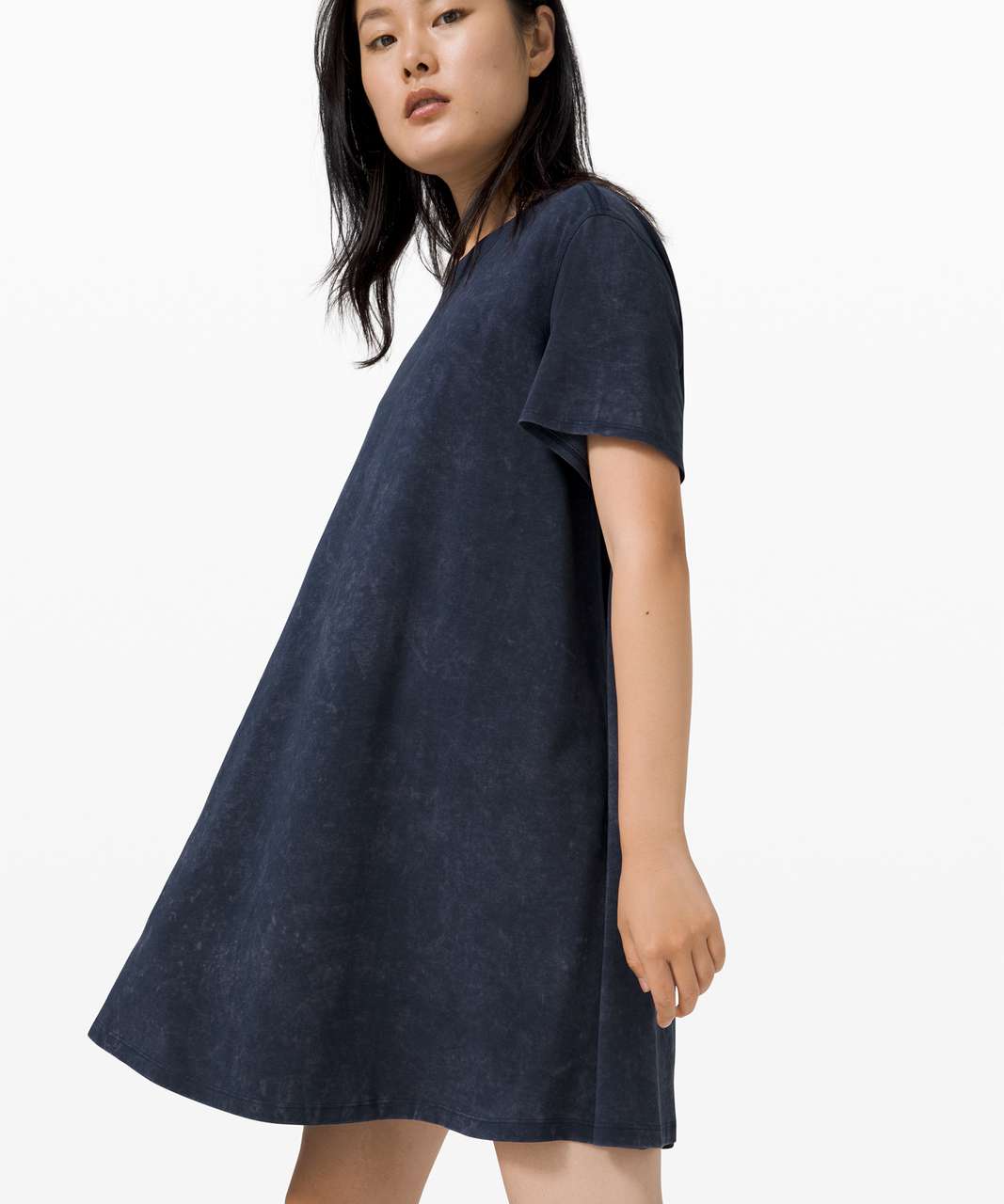 Lululemon All Yours Tee Dress - Cloudy Wash True Navy