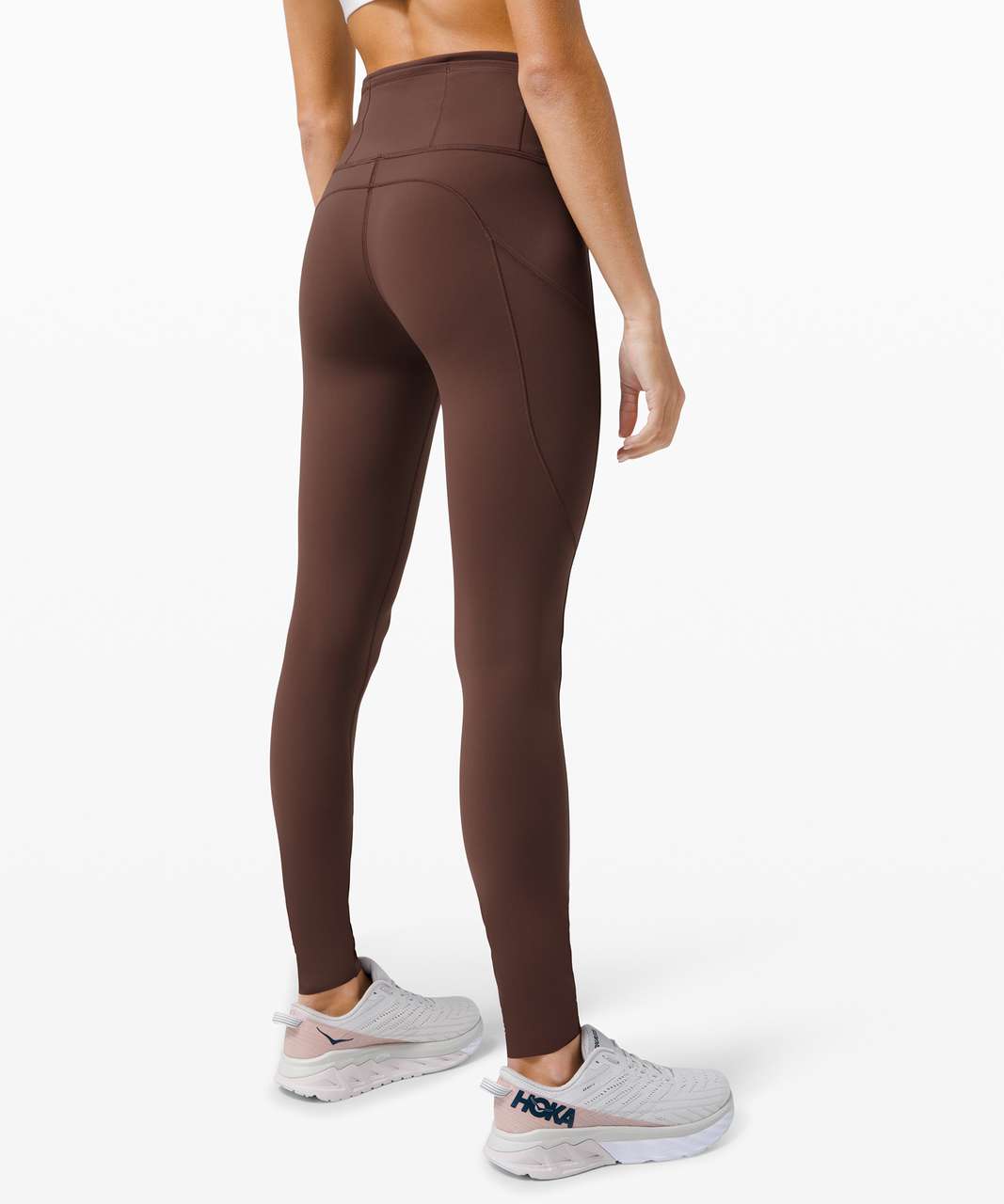 Lululemon Fast and Free Tight 28" *Non-Reflective - Brown Earth