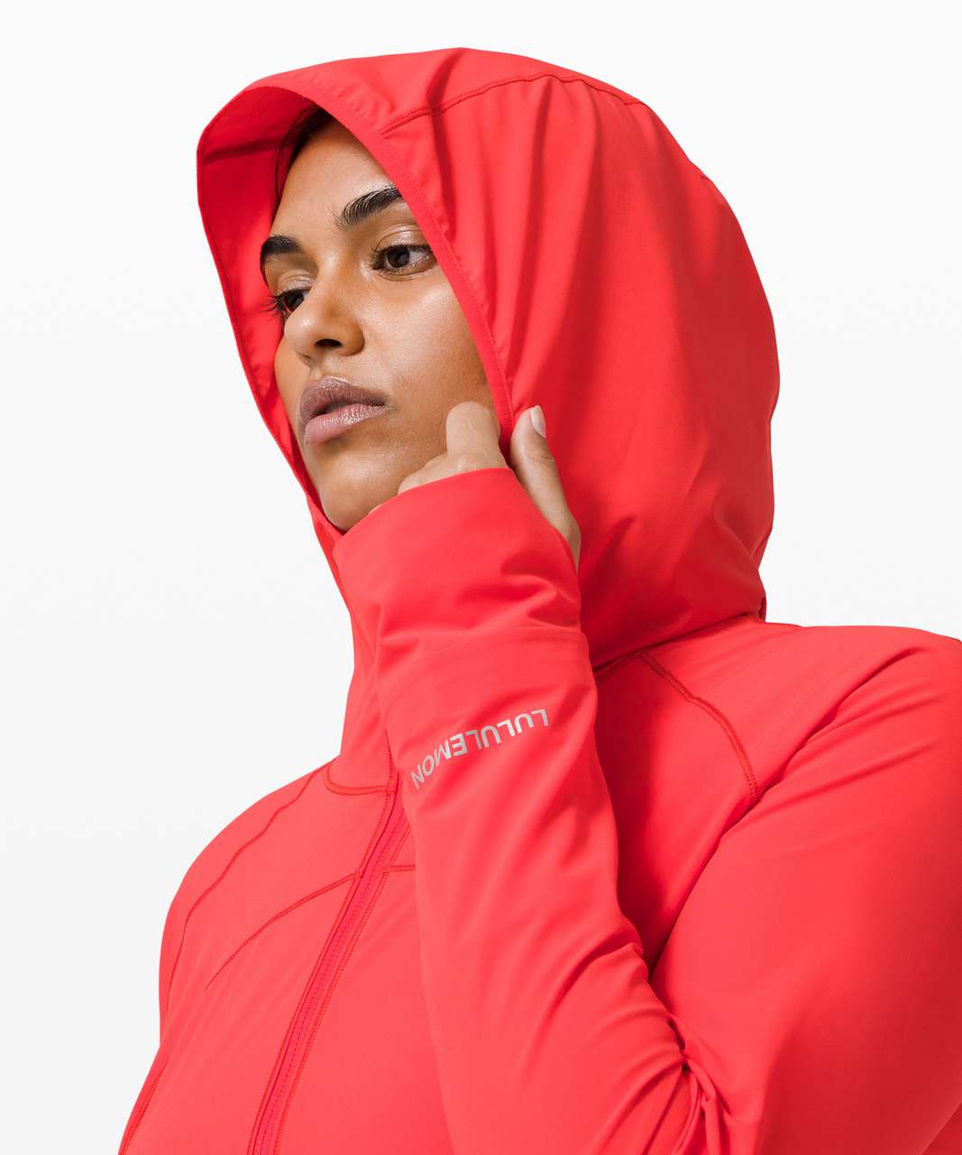 Lululemon Mist Over Windbreaker - Love Red