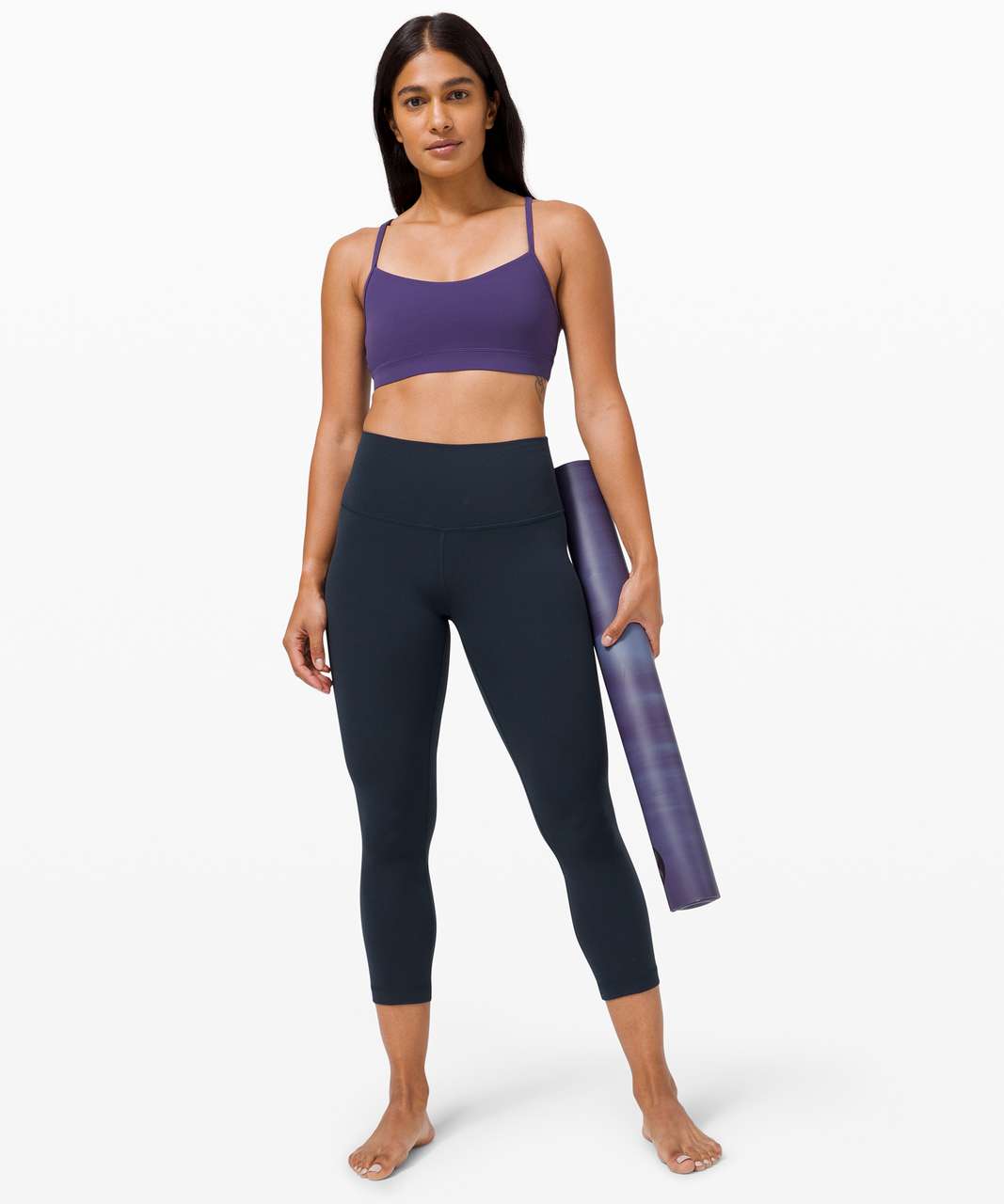 Buy Lululemon Align Crop Yoga Pants (Navy, 6) at