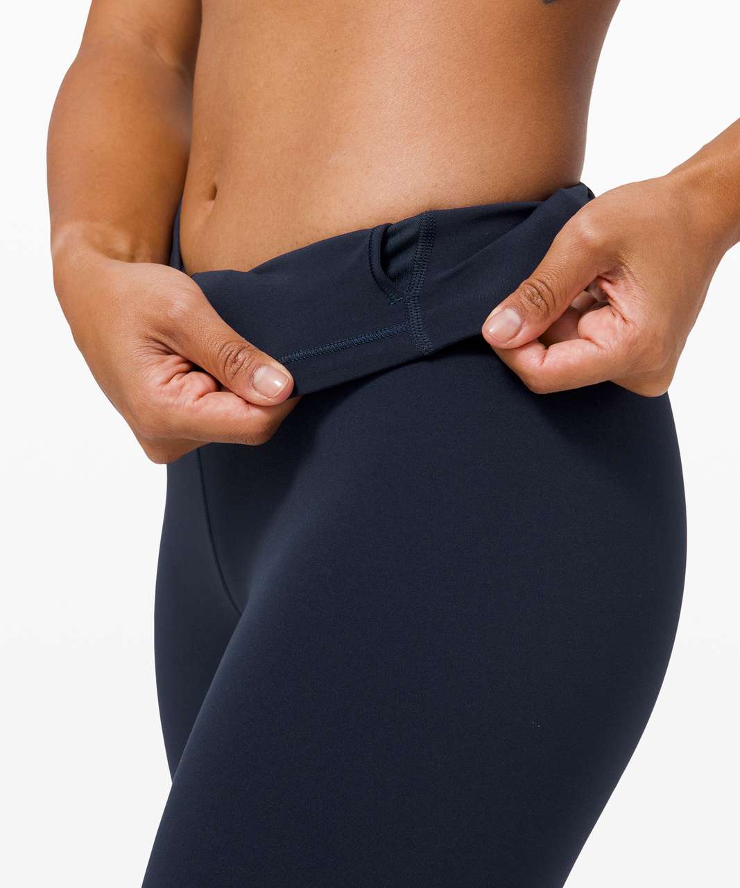 NEW LULULEMON Align Crop 21 2 4 6 True Navy