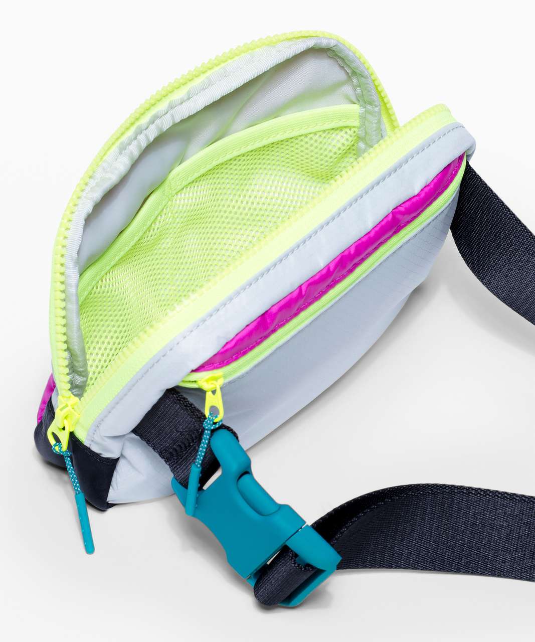 Lululemon Everywhere Belt Bag *1L - Highlight Purple / Vapor / Intense Teal  - lulu fanatics