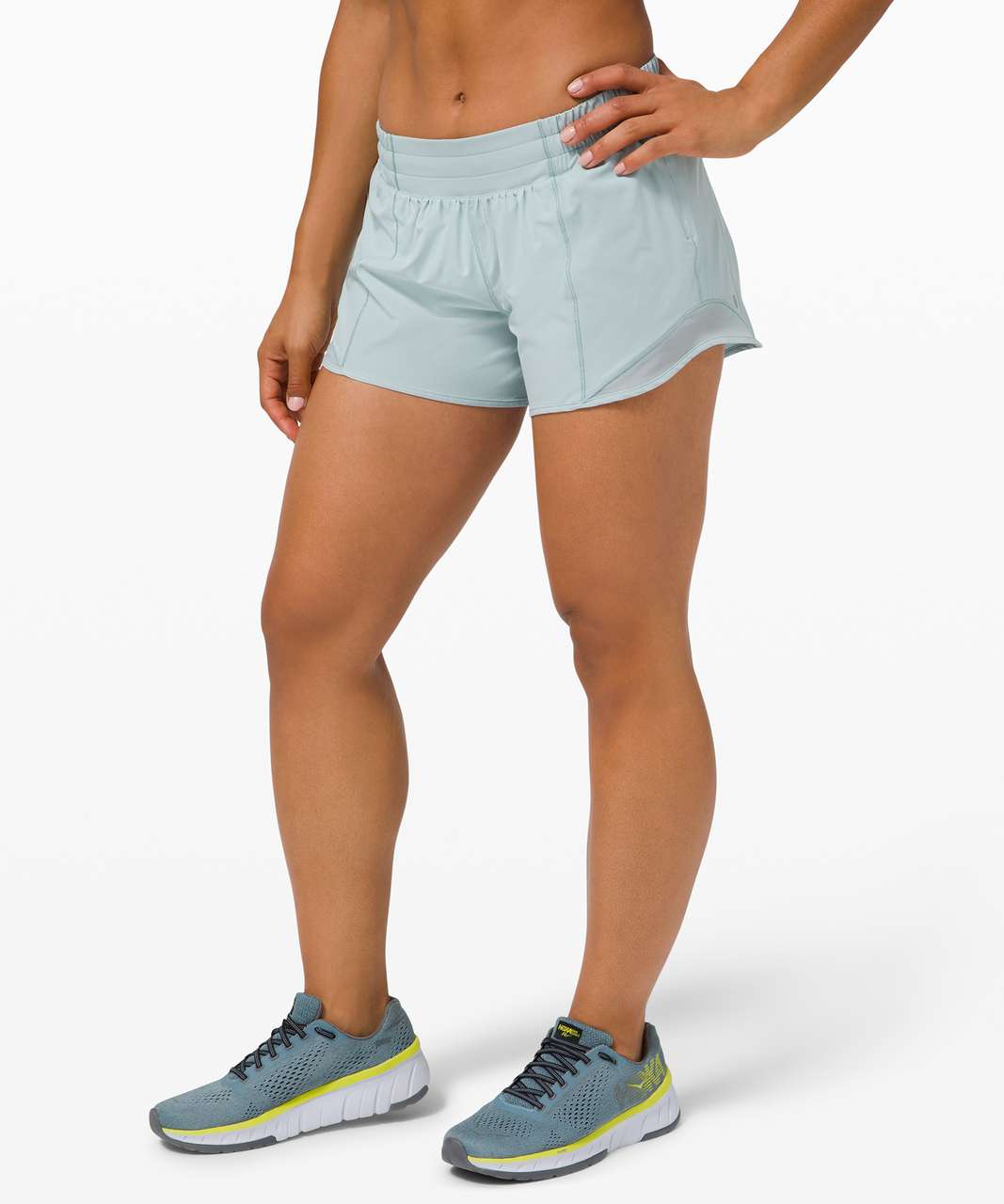 Lululemon Hotty Hot Short II *Long 4" - Hazy Jade