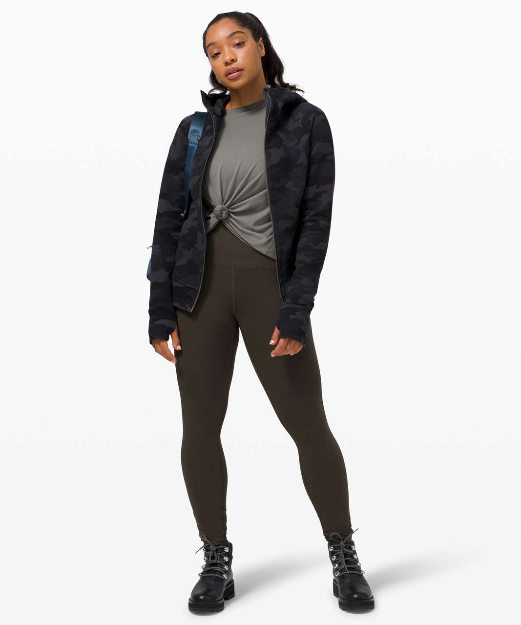 Fast & Free 25 (6, grey camo), Back in Action Long Sleeve (8, black) &  Scuba 1/2 Zip Hoodie (M/L, Black). : r/lululemon