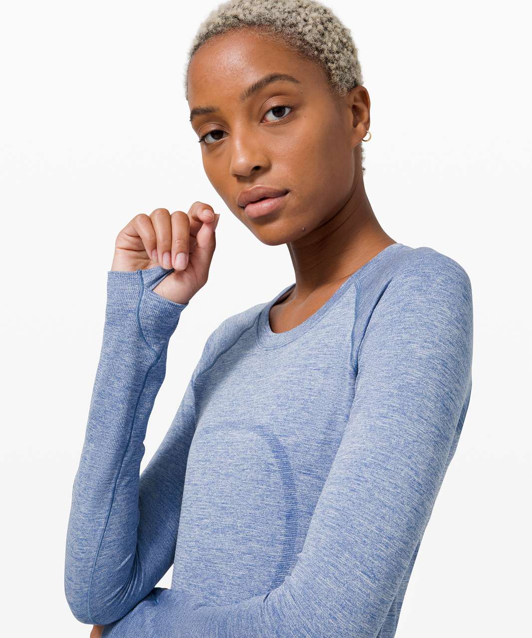 Lululemon Swiftly Tech Long Sleeve 2.0 - Pool Blue