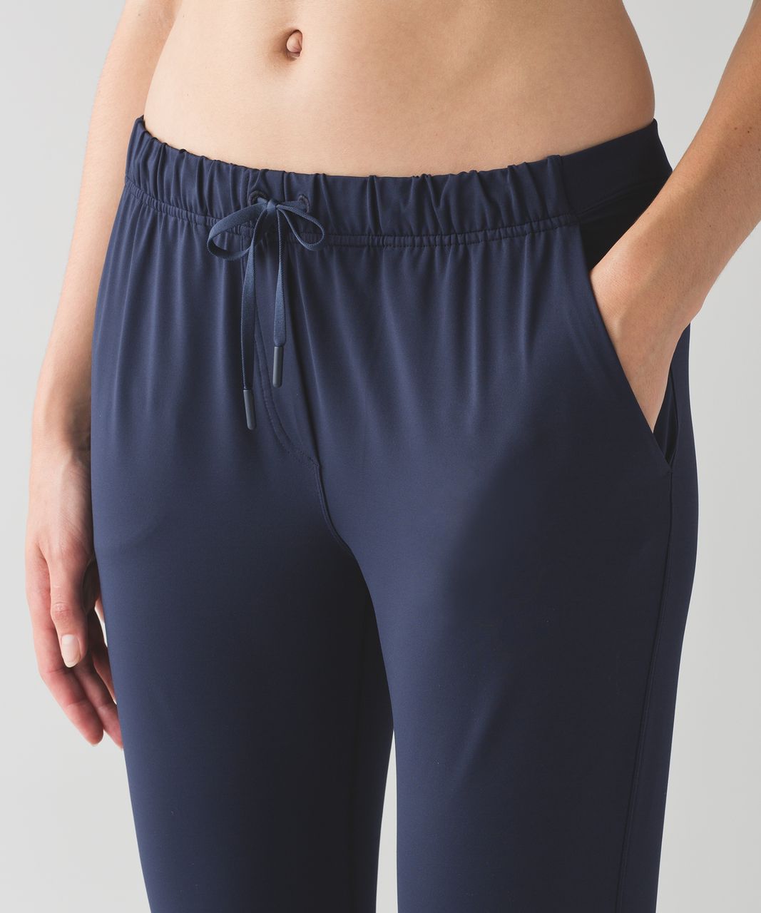 Lululemon Jet Crop (Slim) - Heathered Slate (First Release) - lulu fanatics