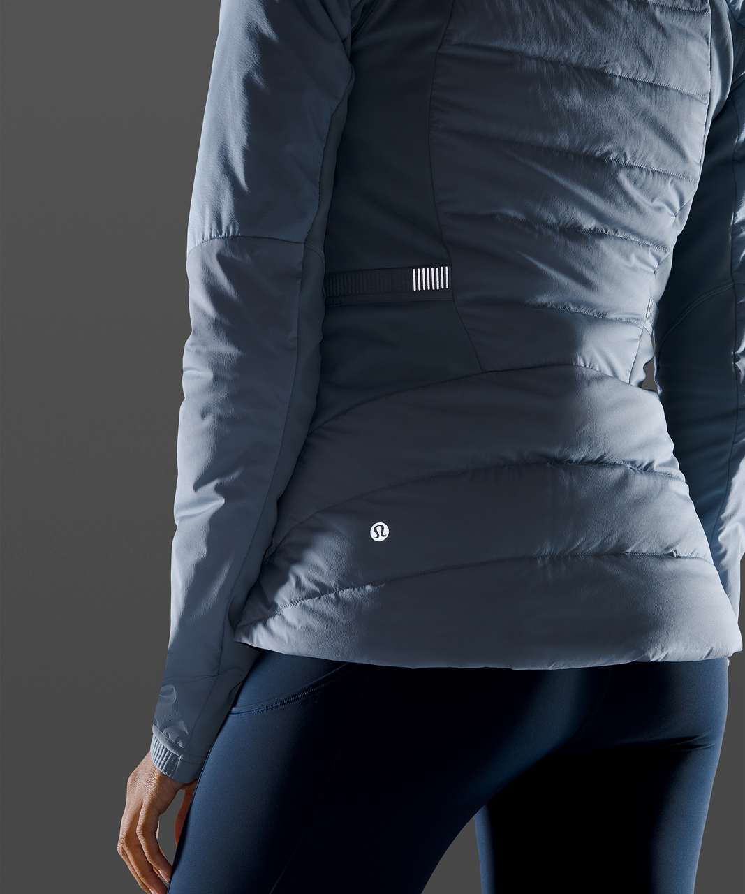 Lululemon Down For It All Jacket - Chambray - lulu fanatics