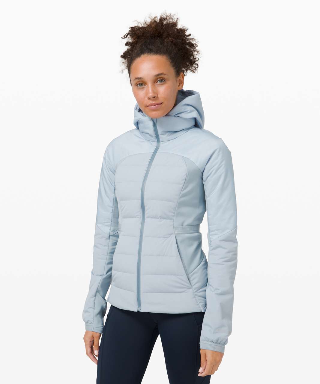 Lululemon Down For It All Jacket - Chambray - lulu fanatics