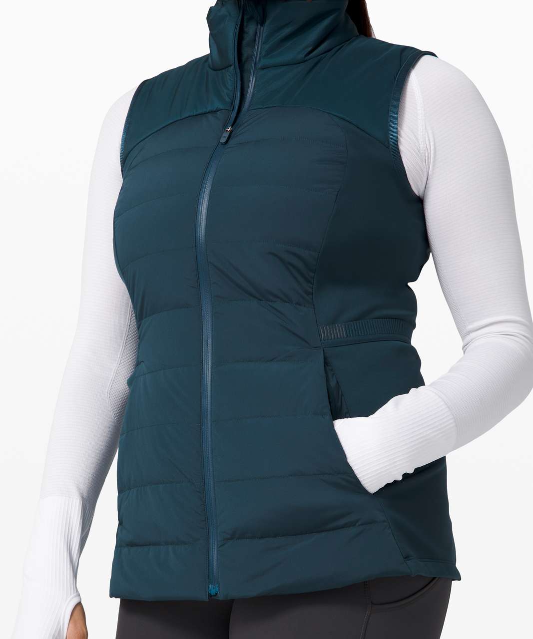 Lululemon Down For It All Vest - Submarine