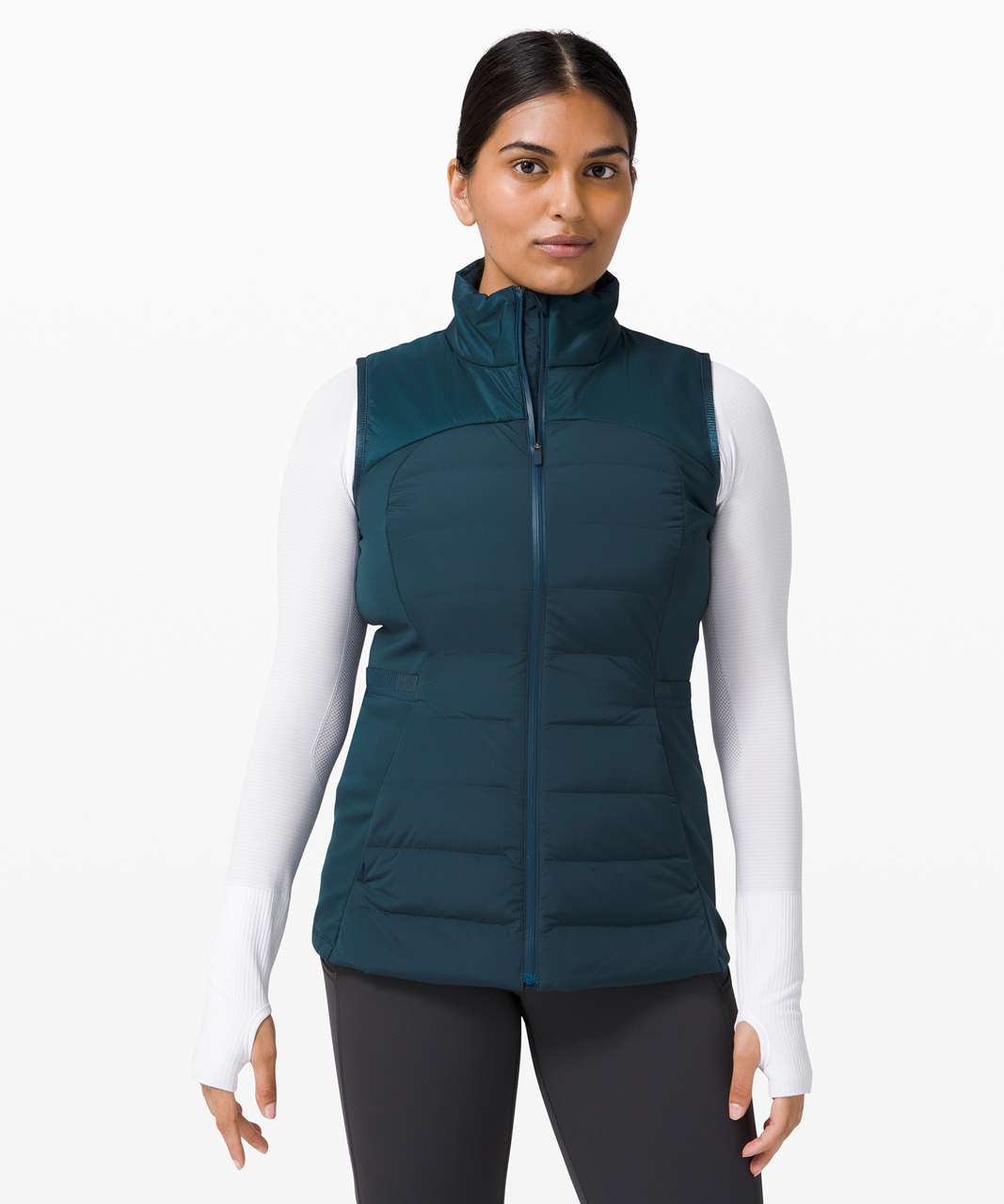 down for it all vest lululemon