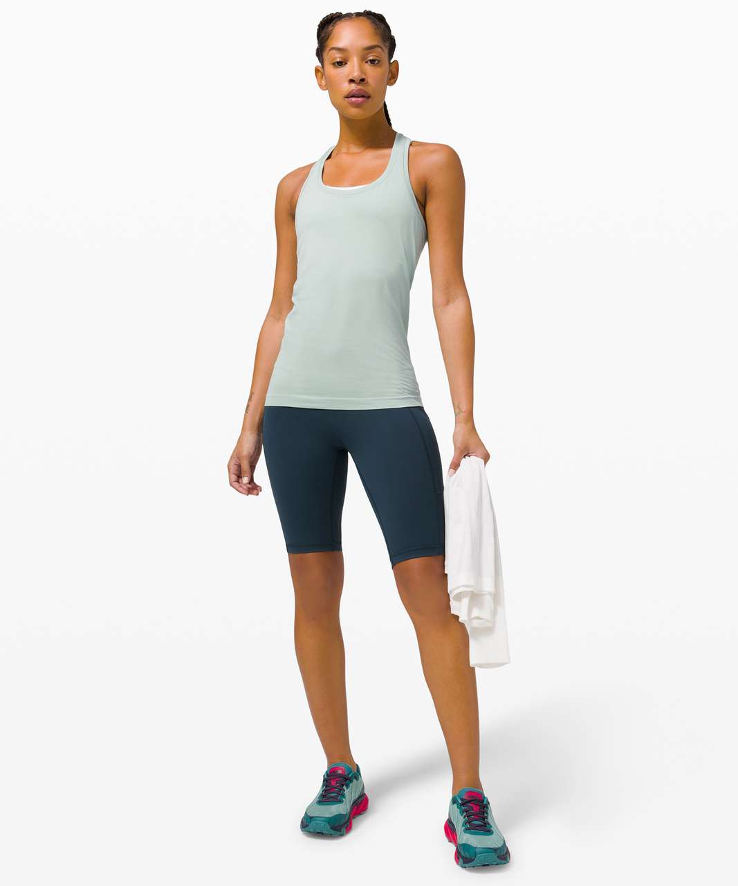 Lululemon Swiftly Tech Racerback 2.0 - Hazy Jade / Hazy Jade - lulu ...