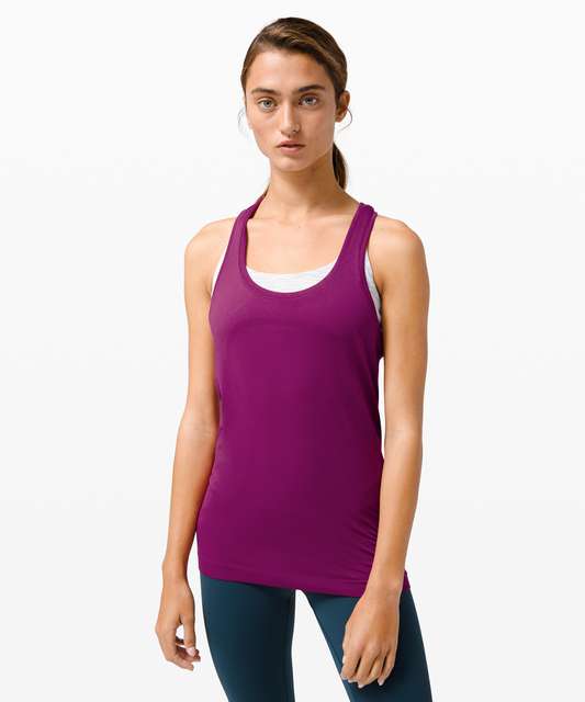 Lululemon Swiftly Tech Racerback - Dark Olive / Black - lulu fanatics