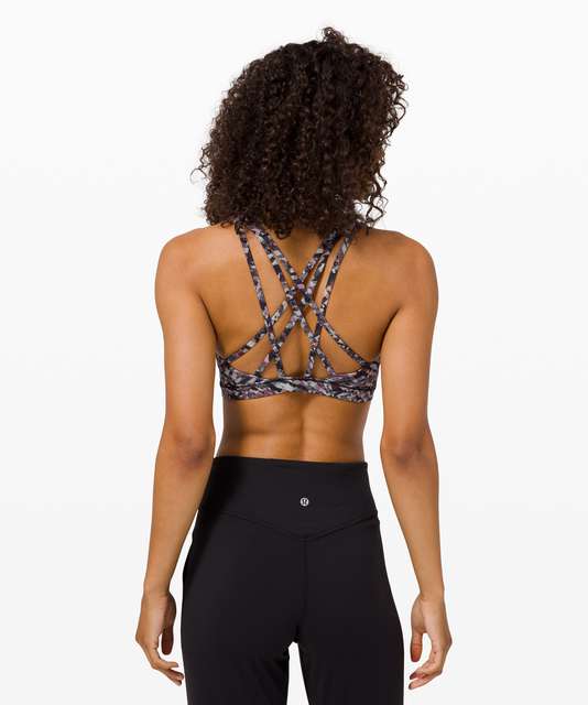 Lululemon Free To Be Serene Strappy Sports Bra Sz 4 XS Oiled