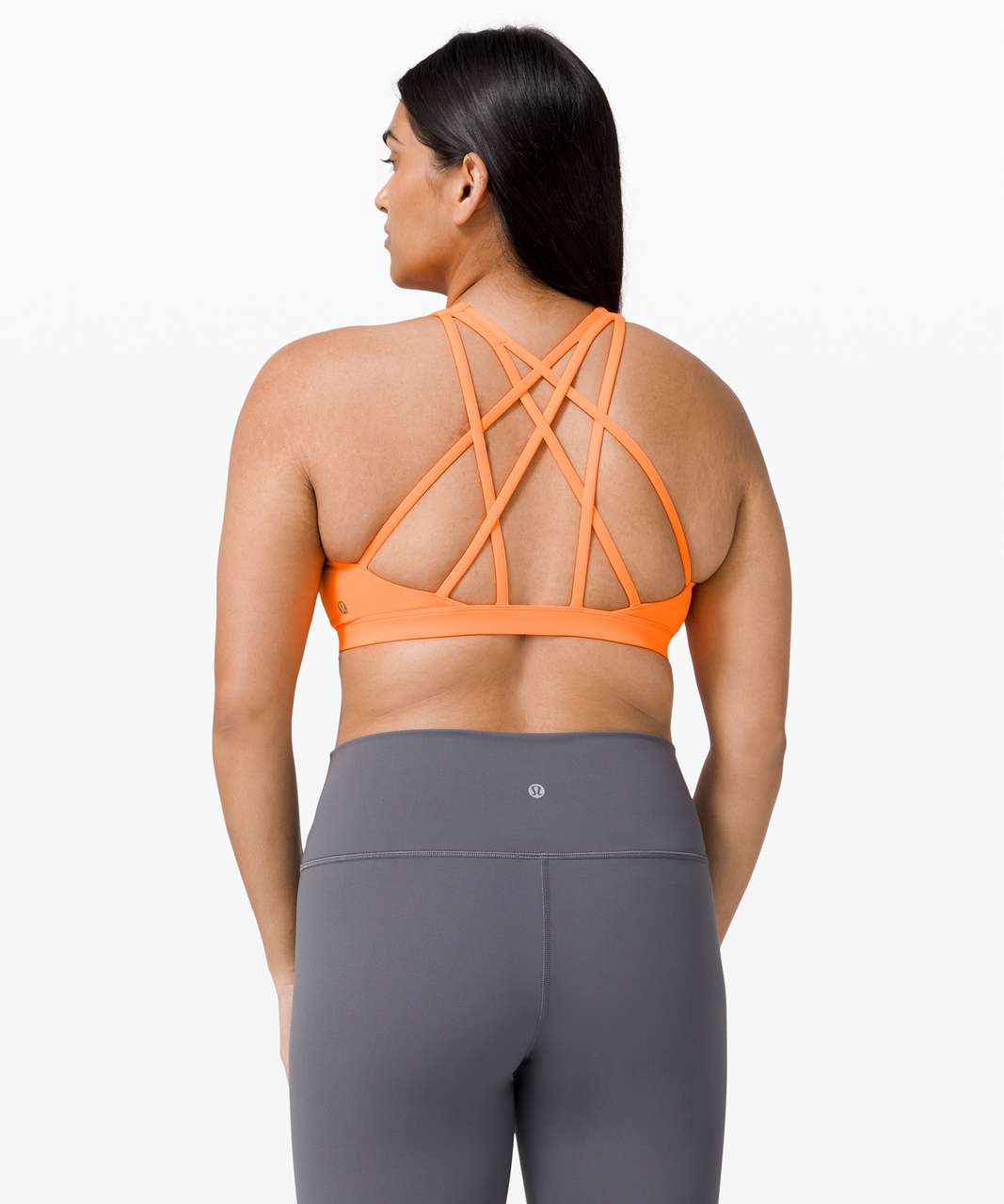 Lululemon Free To Be Serene Bra *Light Support, C/D Cup - Highlight Orange  - lulu fanatics