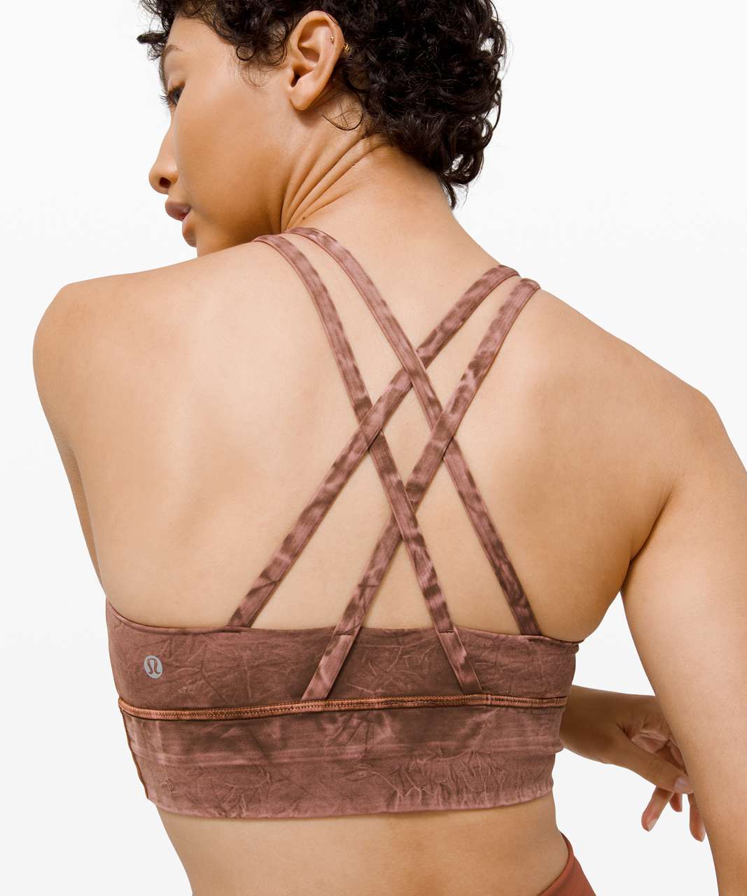 Energy Bra Long Line, Copper Brown