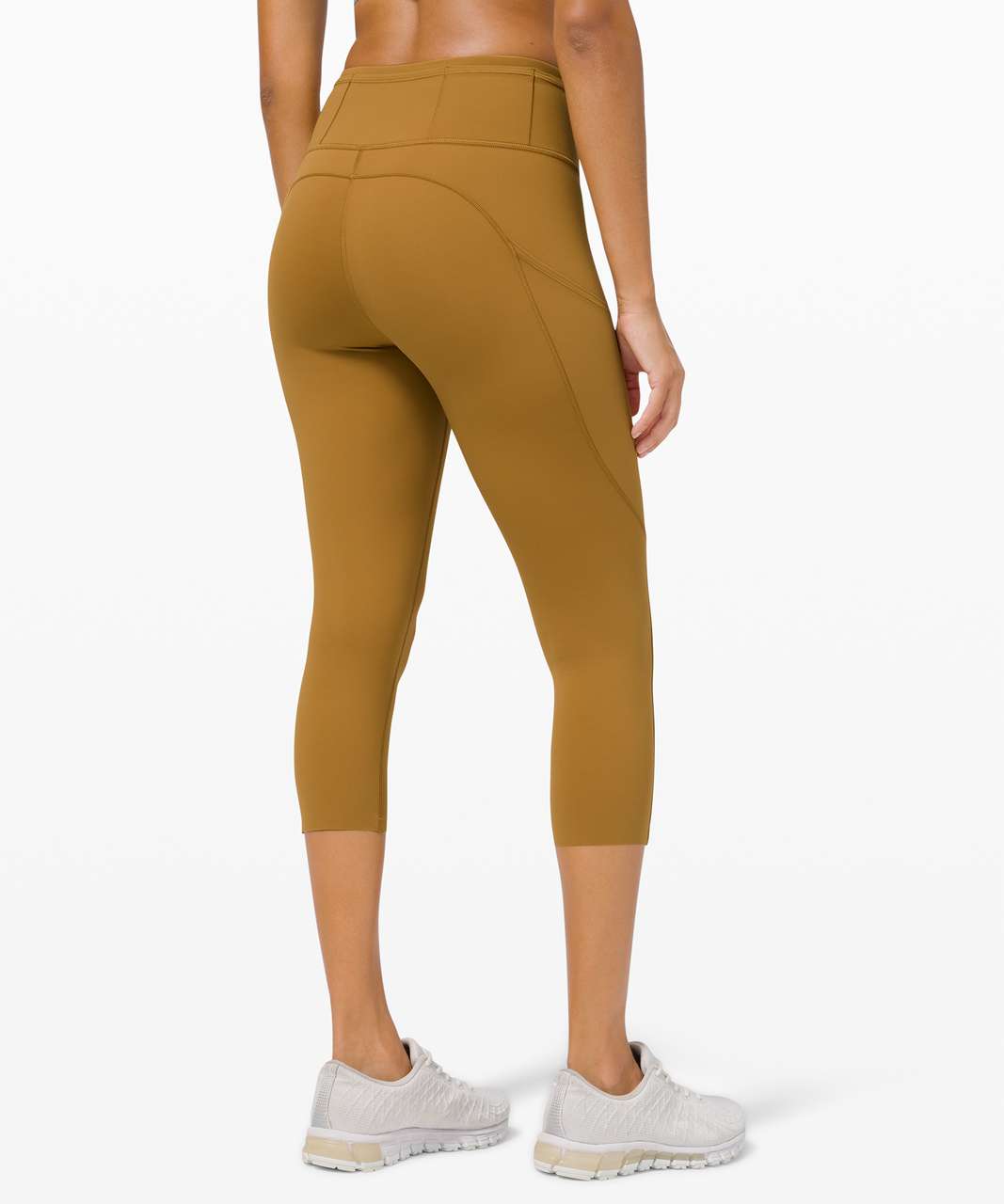 Lululemon Fast and Free Crop II 19 *Non-Reflective - Spiced