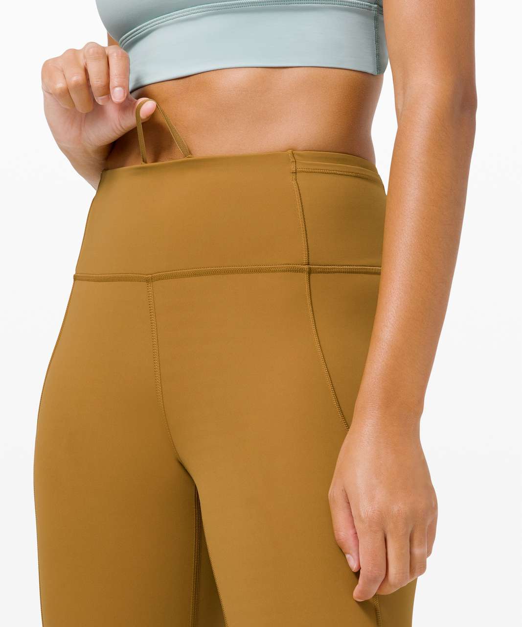 Lululemon Fast and Free Crop II 19" *Non-Reflective - Spiced Bronze