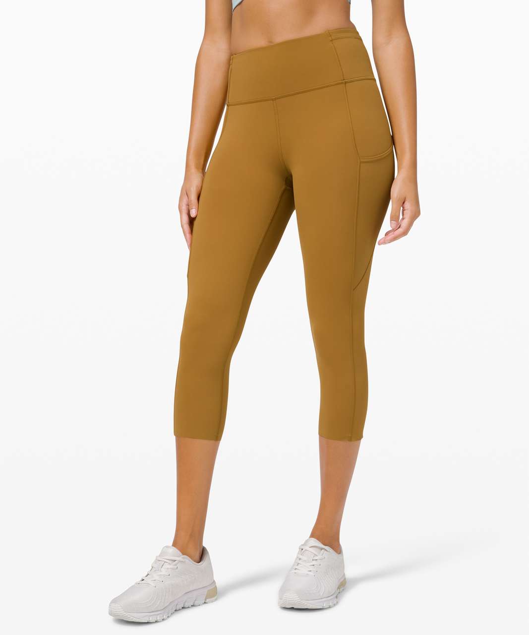 Lululemon Fast and Free Crop II 19" *Non-Reflective - Spiced Bronze