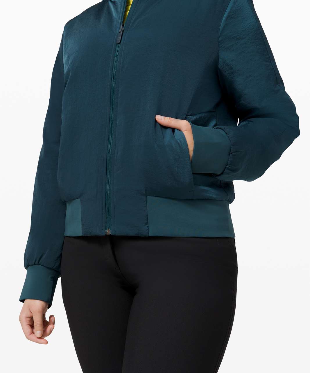 Lululemon Non-stop Bomber Jacket - Pale Raspberry