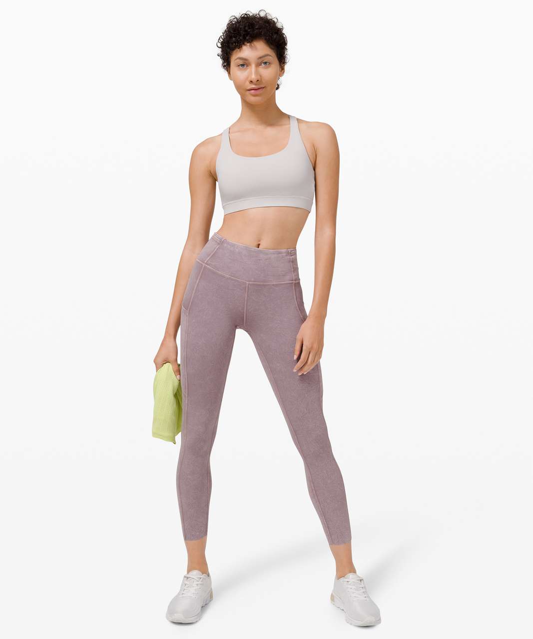 Lululemon Fast and Free Tight II 25 Ice Dye *Non-Reflective - Ice Wash Violet  Verbena - lulu fanatics