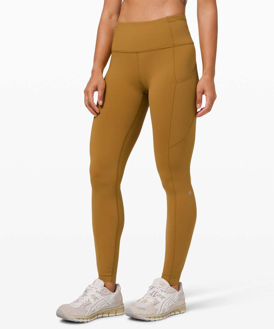 Lululemon Fast and Free Tight 28 *Non-Reflective - Brown Earth - lulu  fanatics