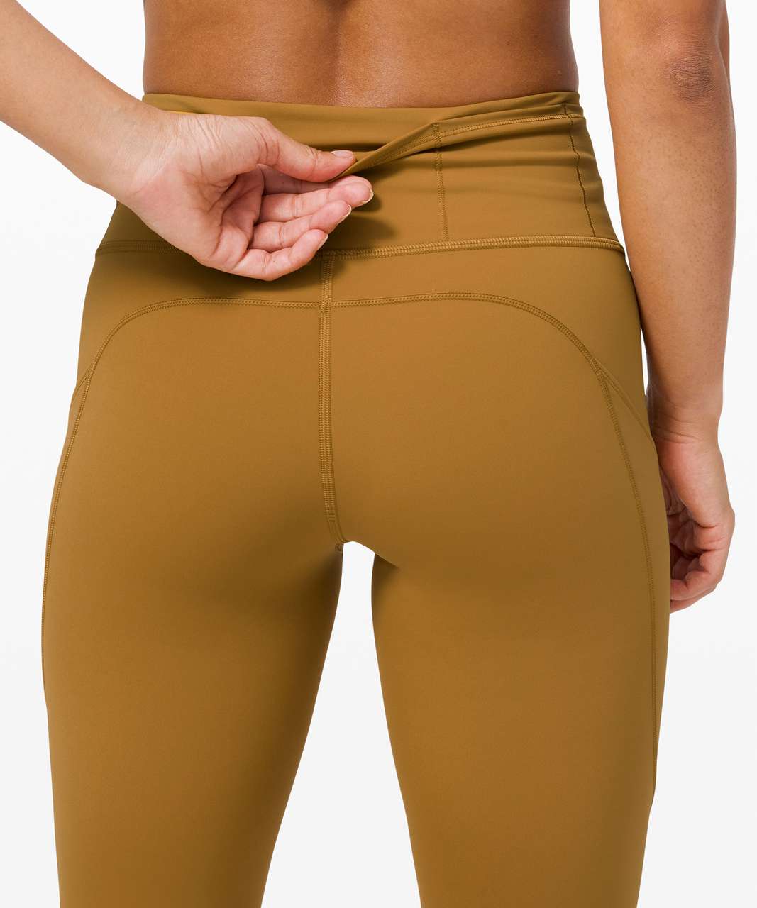 Lululemon Fast and Free High-Rise Tight 28 *Non-Reflective Brushed Nulux - Spiced  Bronze - lulu fanatics