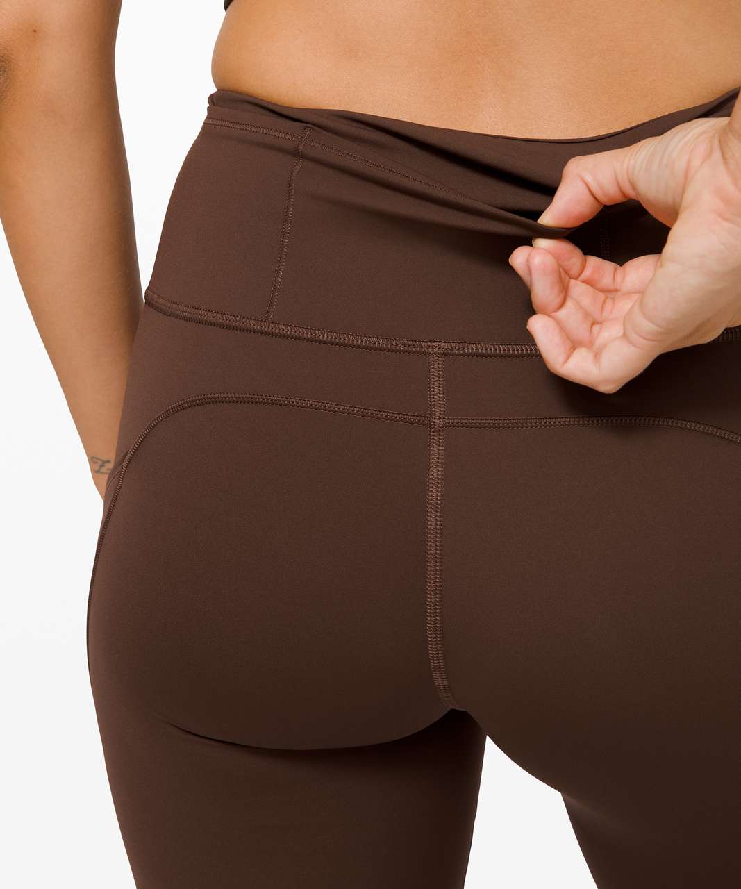 Lululemon Fast And Free Brown Earth Wind