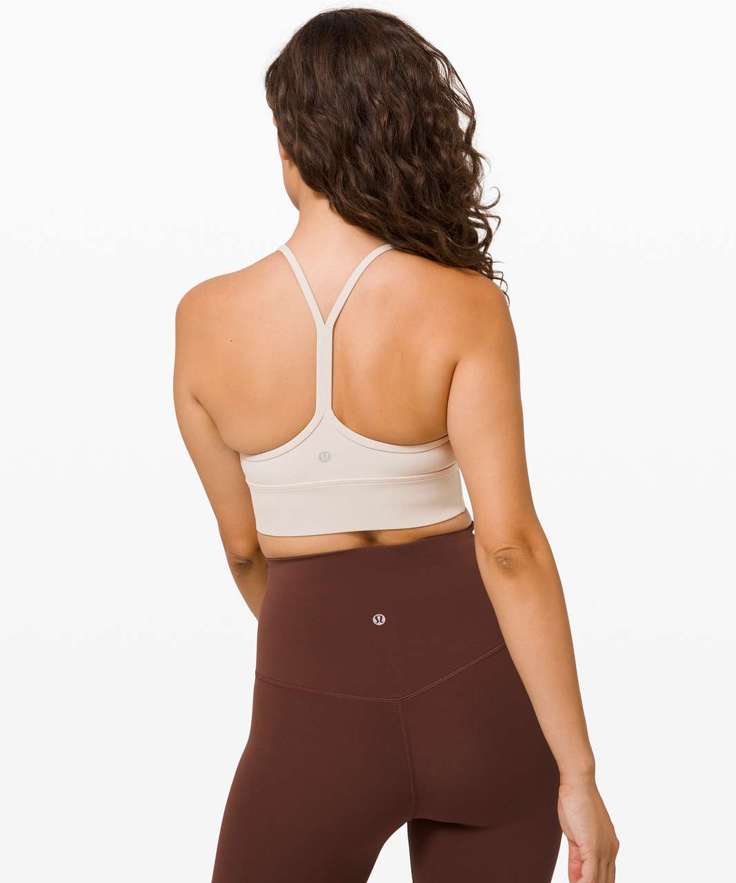 lululemon FLOW Y NULU™ - Sport-BH med lätt stöd - espresso/brun 