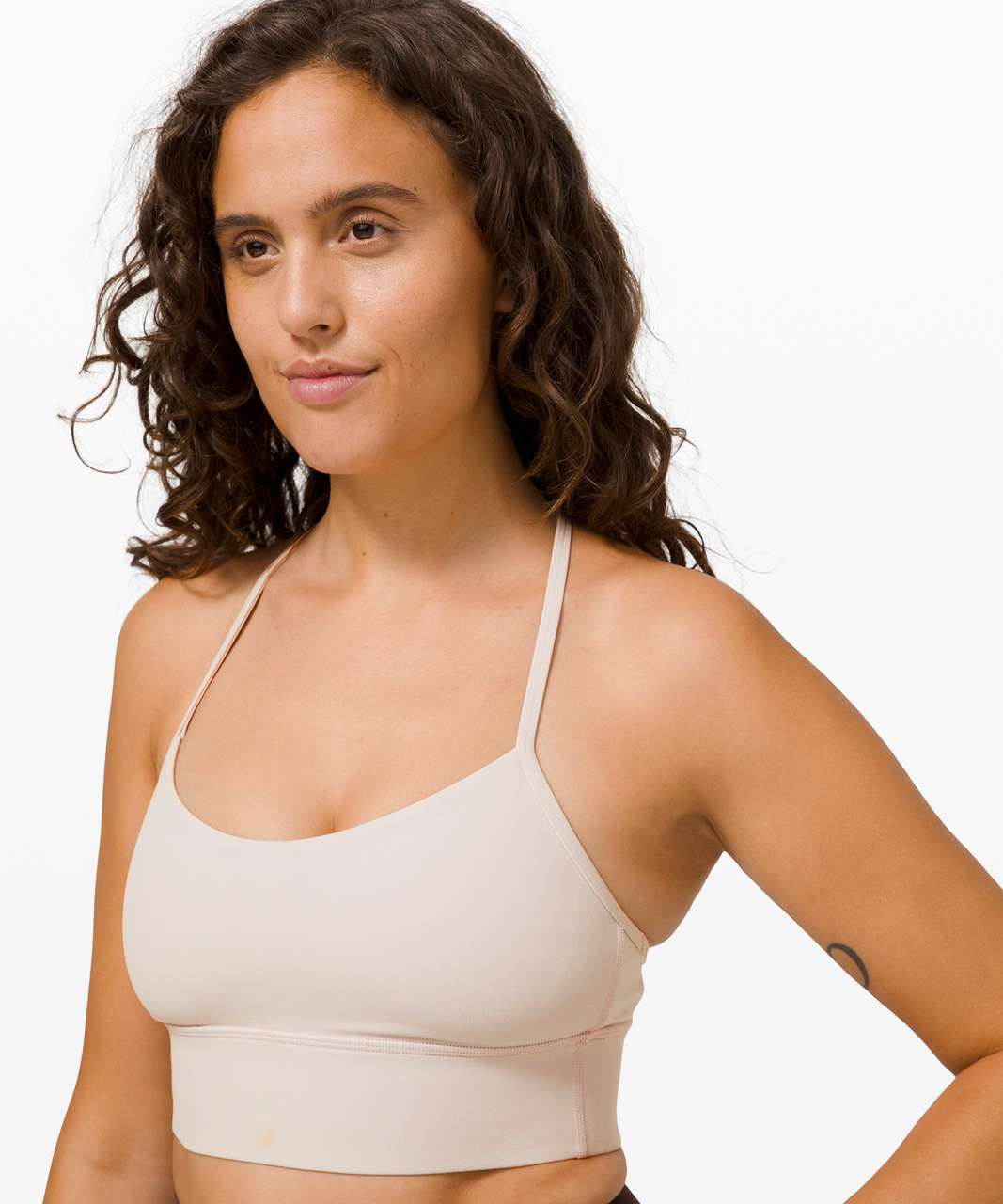 Nulu Wrap-Front Long-Line Bra finally gives my AA cup a hope : r/lululemon