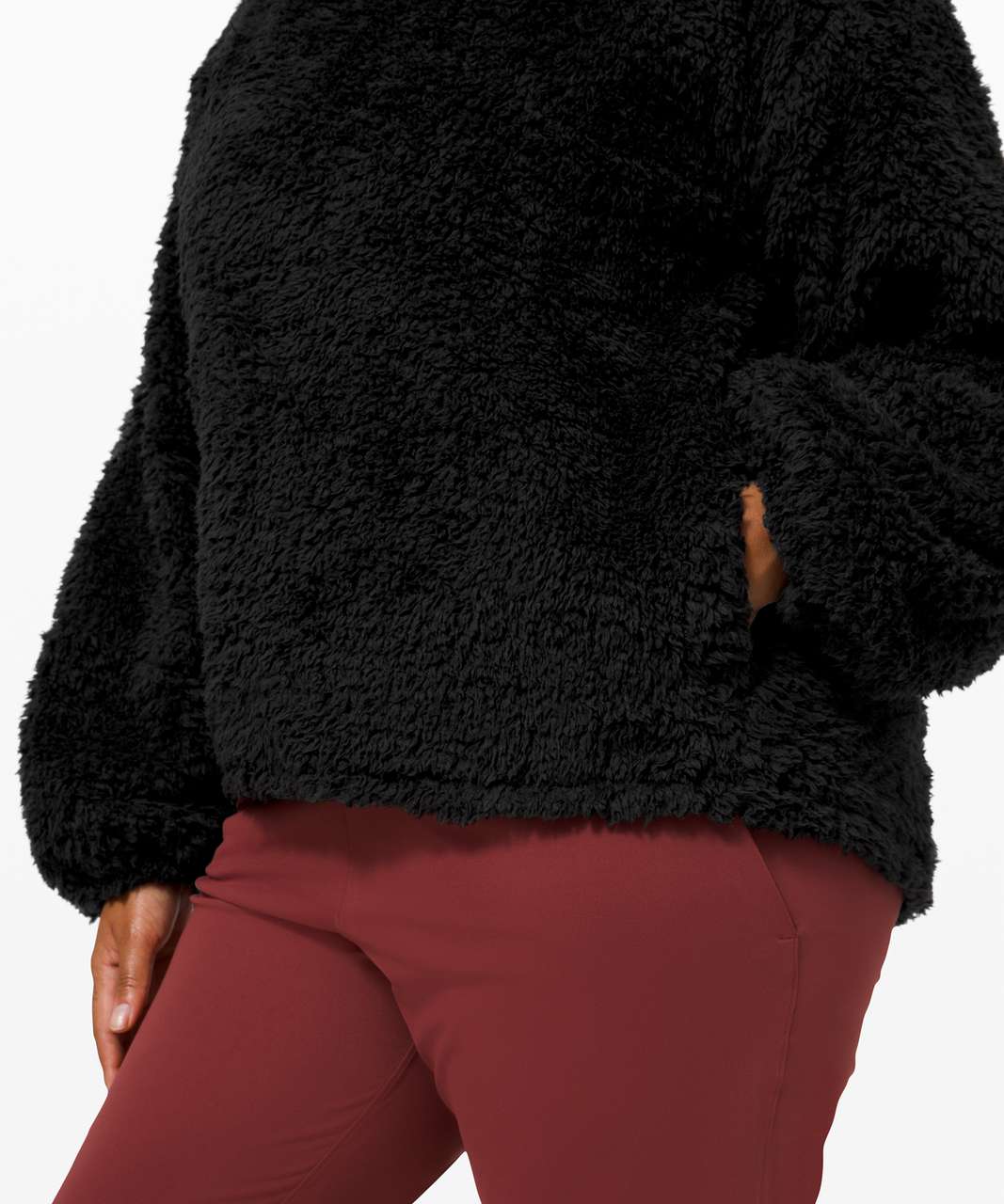 Lululemon Warm Restore Sherpa Pullover - Black