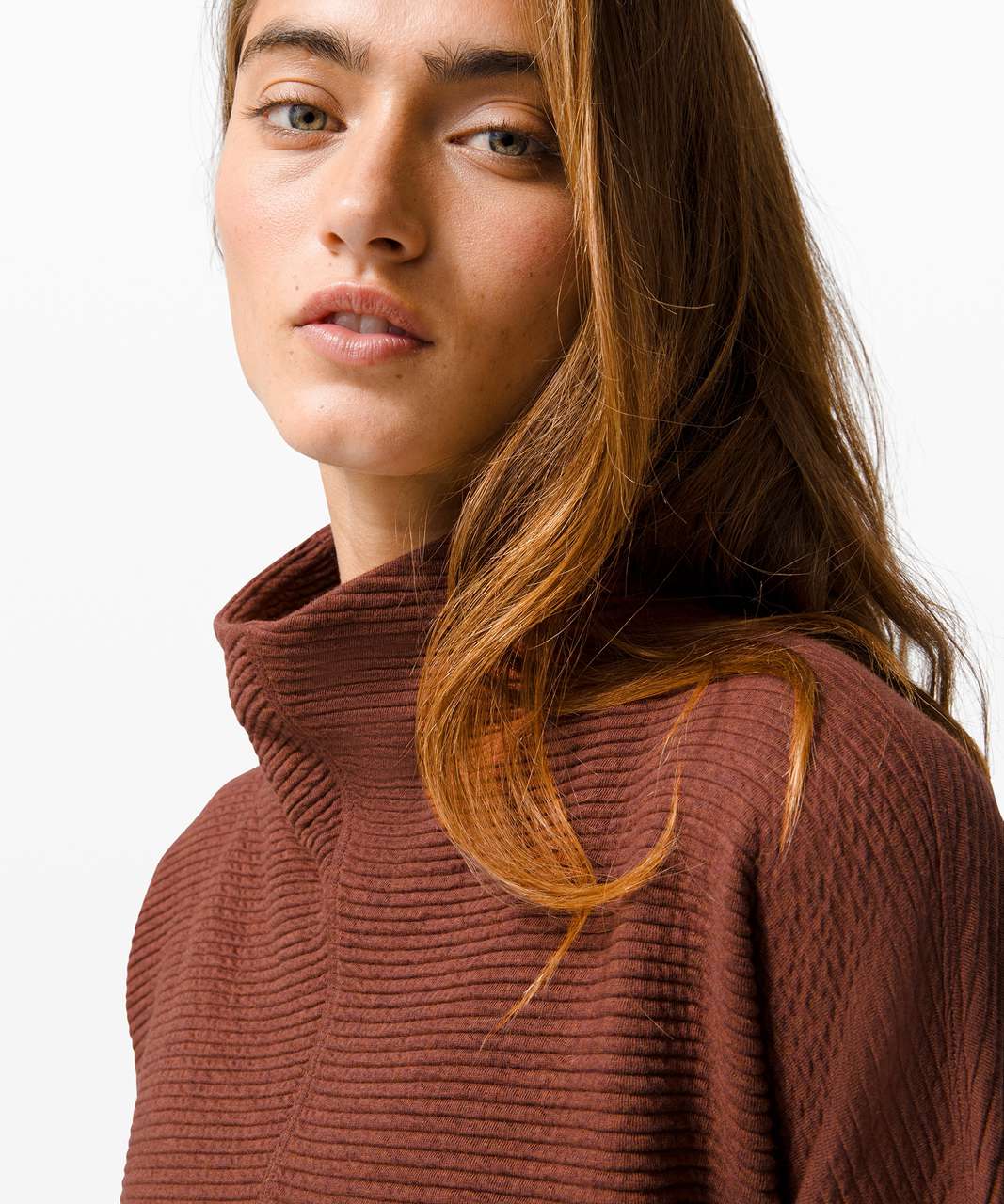 Lululemon Call for Cozy Dress - Heathered Ancient Copper - lulu