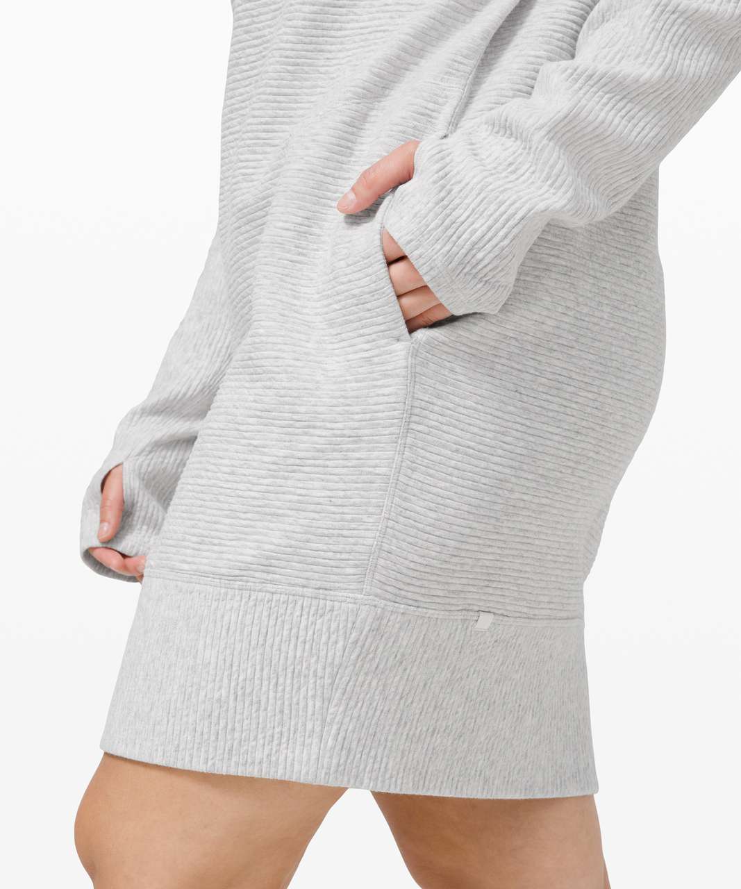 Lululemon Call for Cozy Dress - Heathered Core Ultra Light Grey