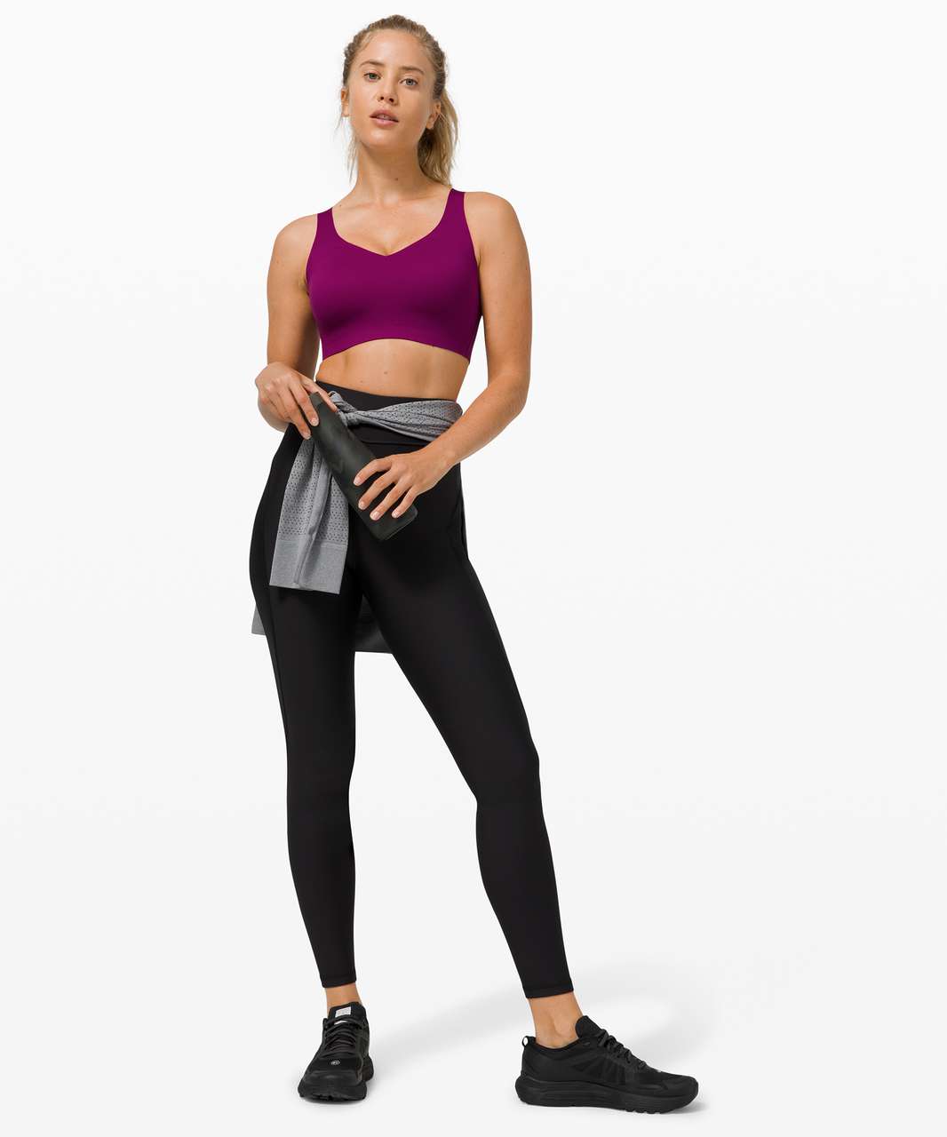 Lululemon Swift Speed Bra *High Support, A–E Cups - Black - lulu fanatics