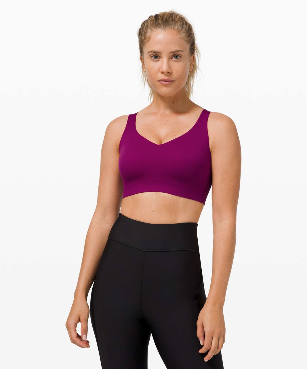 Lululemon Enlite Bra Weave *High Support, A–E Cup - Deep Fuschia