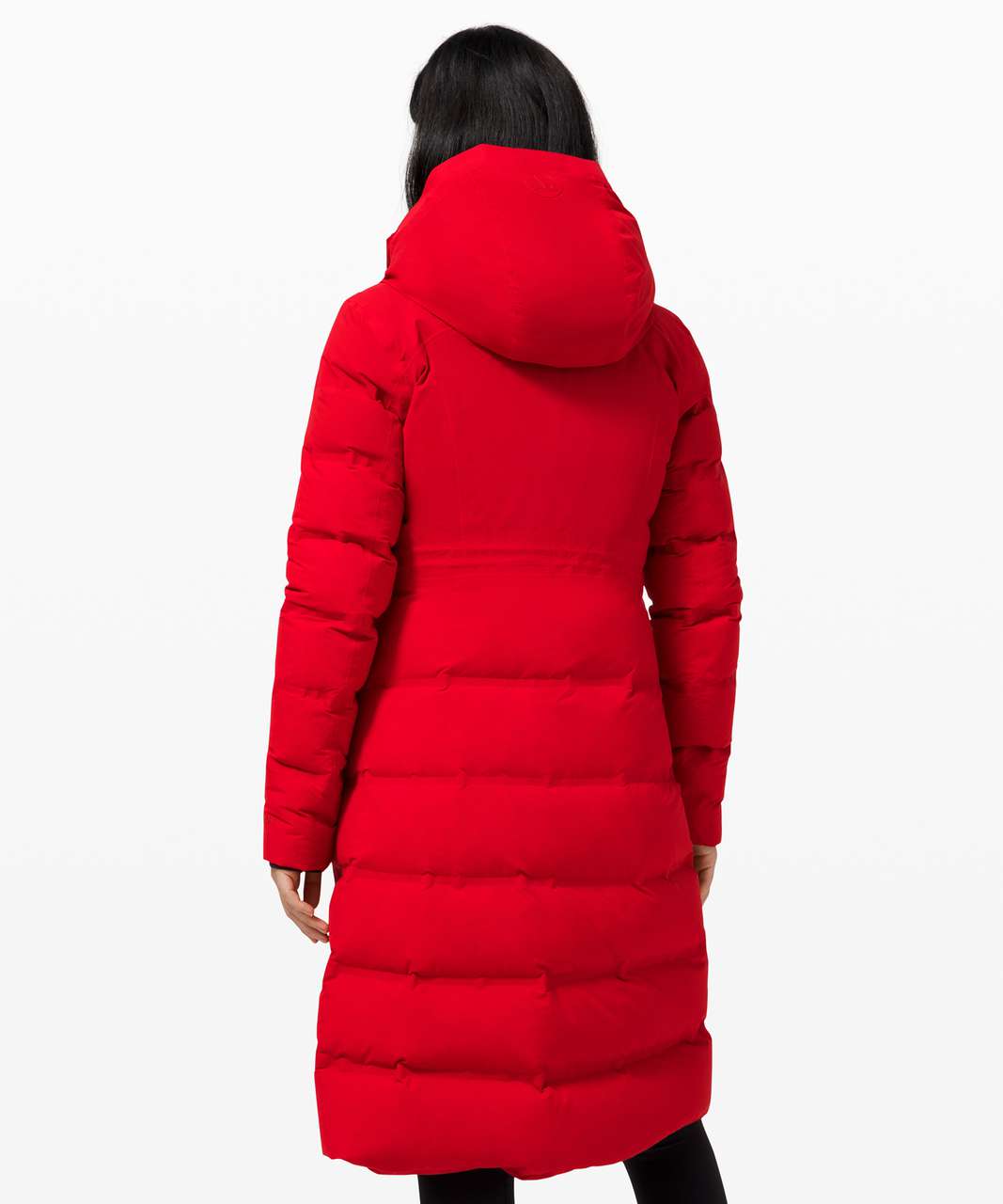 Lululemon Sleet Street Long Jacket - Dark Red