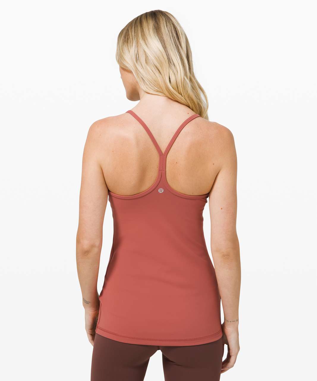 Lululemon Power Y Tank *Everlux - Soft Cranberry