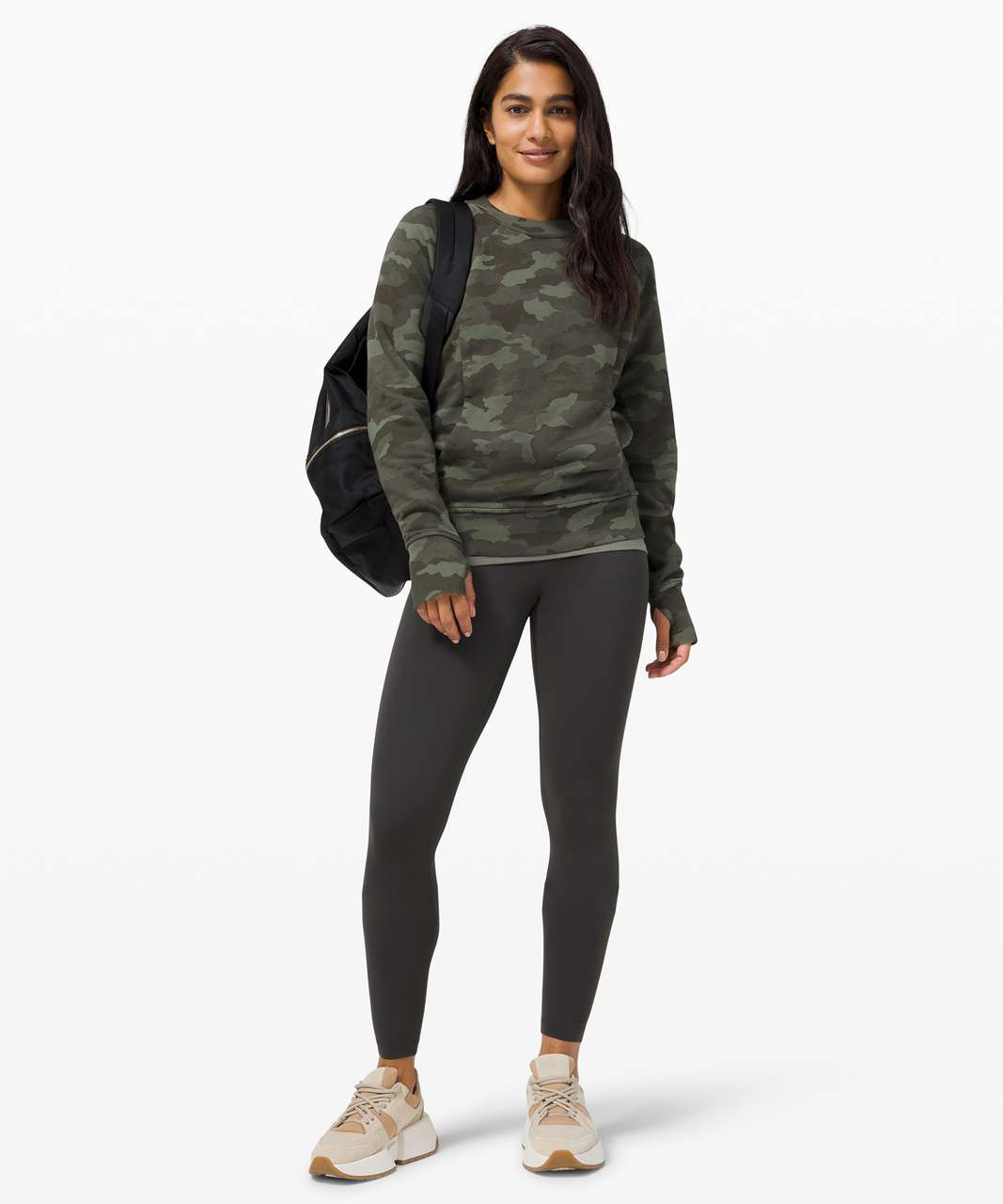 Lululemon Scuba Crew Crewneck Heritage 365 Camo Sweatshirt Size 10 - $58 -  From Tita