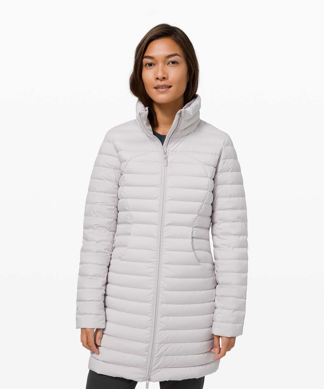 lululemon long down jacket