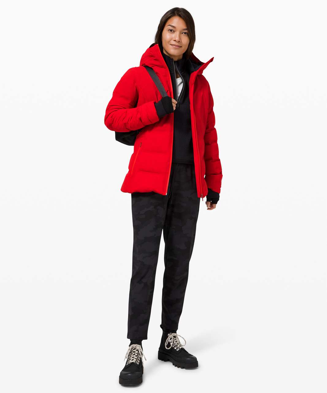 Lululemon Sleet Street Jacket - Dark Red